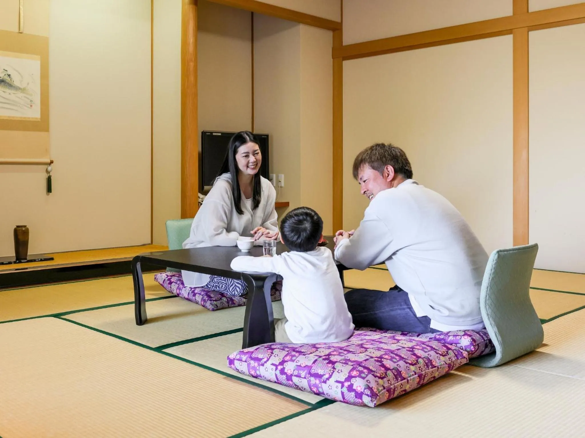 People in Ikoi no mura Notohanto