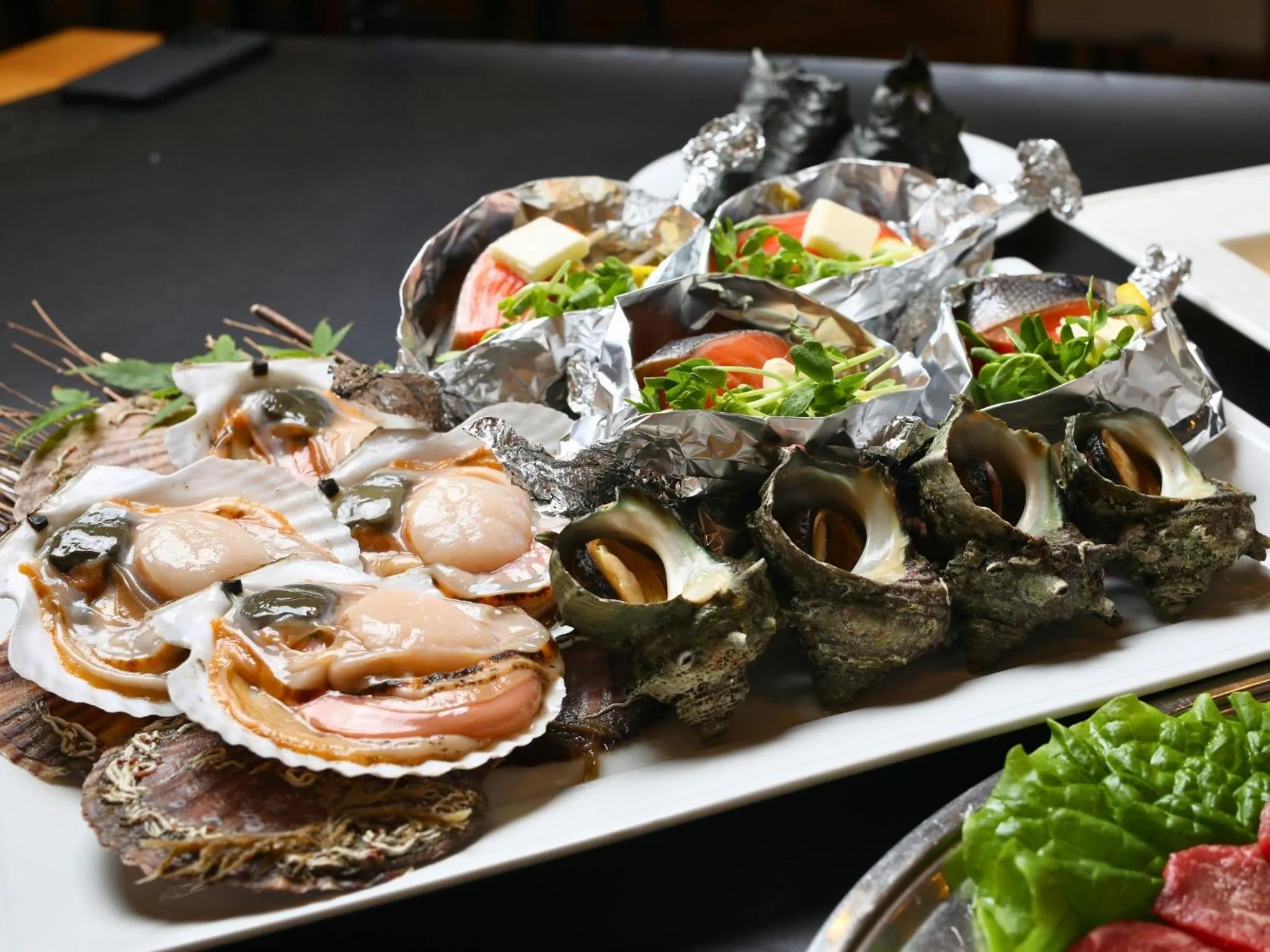 Food and drinks in Ikoi no mura Notohanto