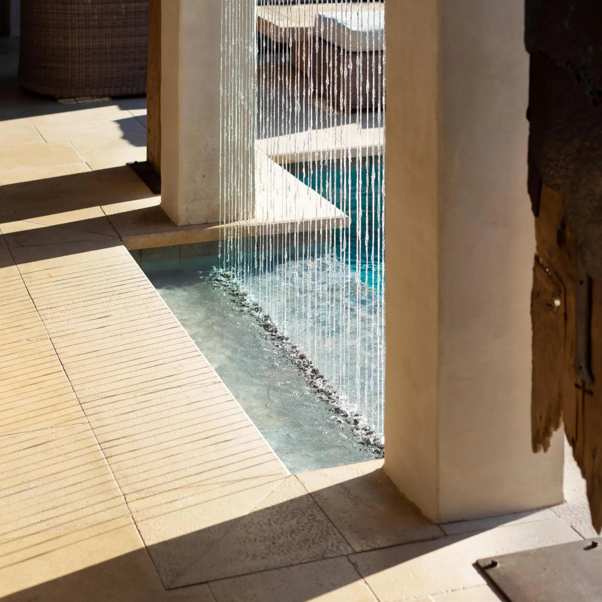 Pool view in Le Pre de la Mer