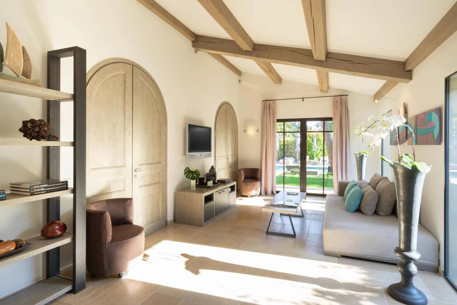 Living room in Le Pre de la Mer