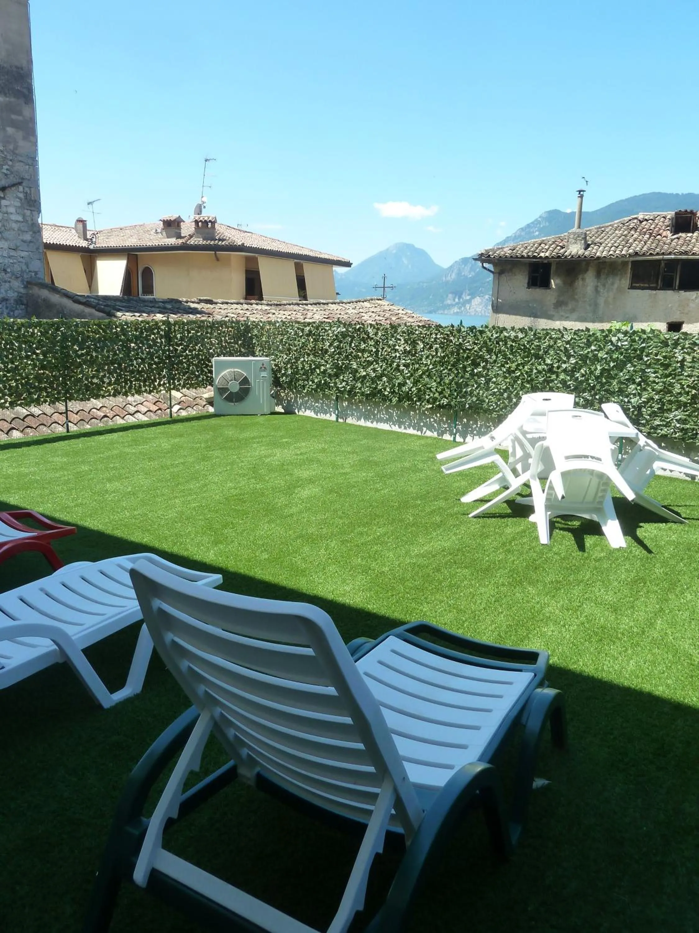 Garden in Albergo Casa Este