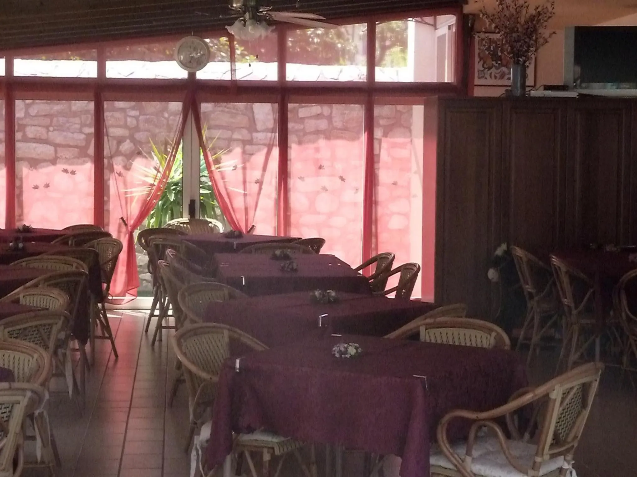 Patio in Albergo Casa Este