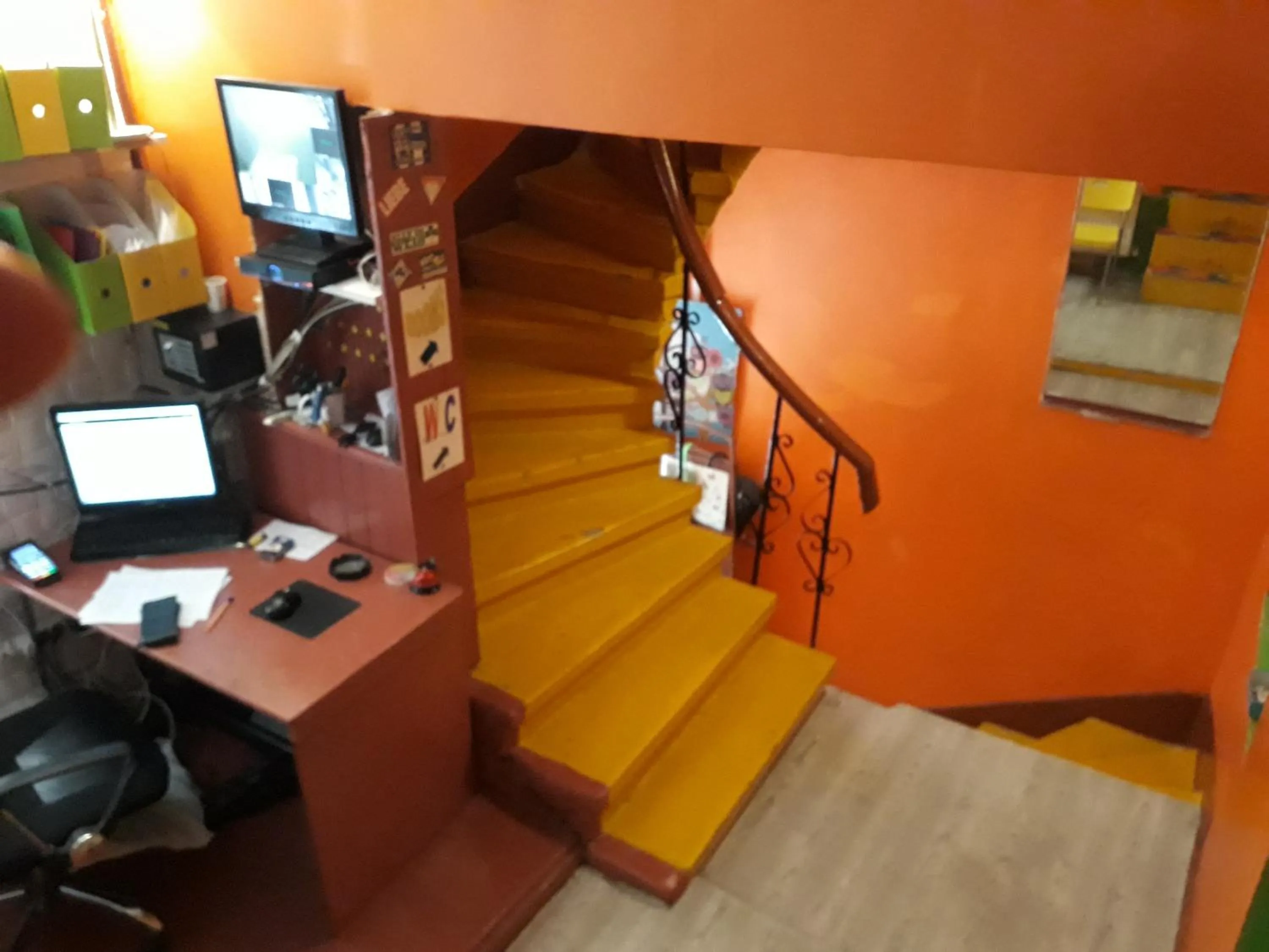 Lobby or reception in TAXİM HOSTEL