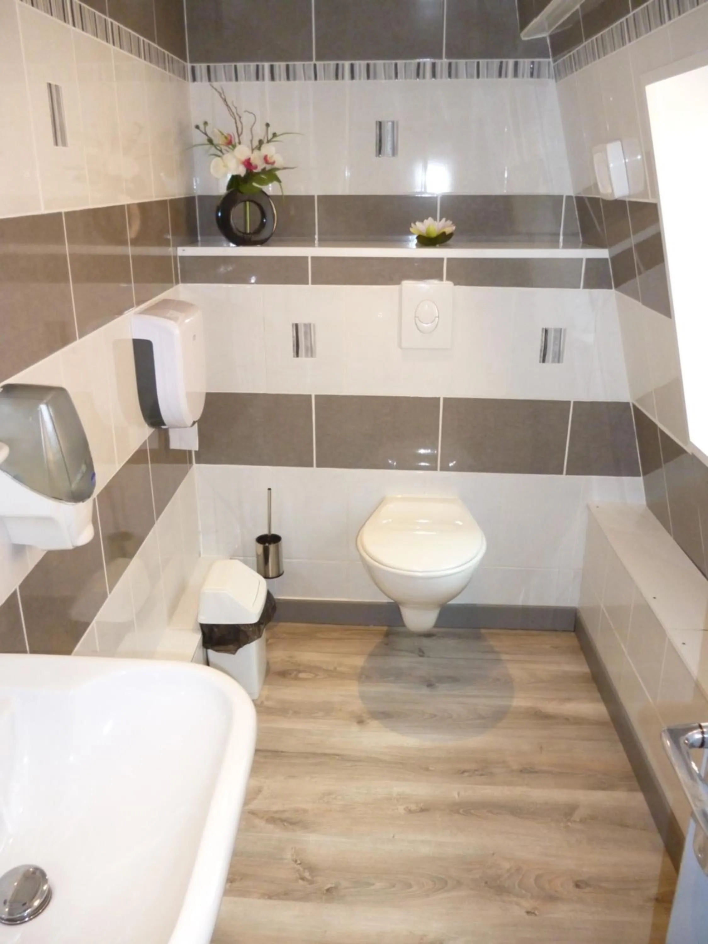 Bathroom in Auberge des Etangs