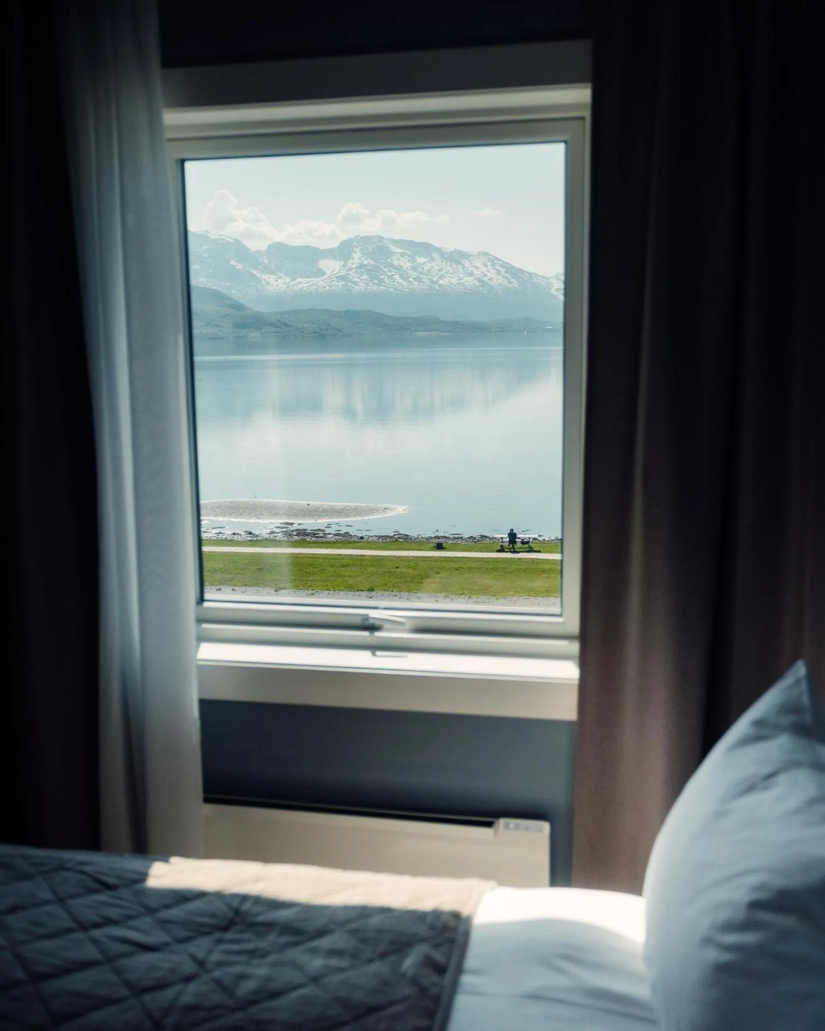 Bed in Bjerkvik Hotell