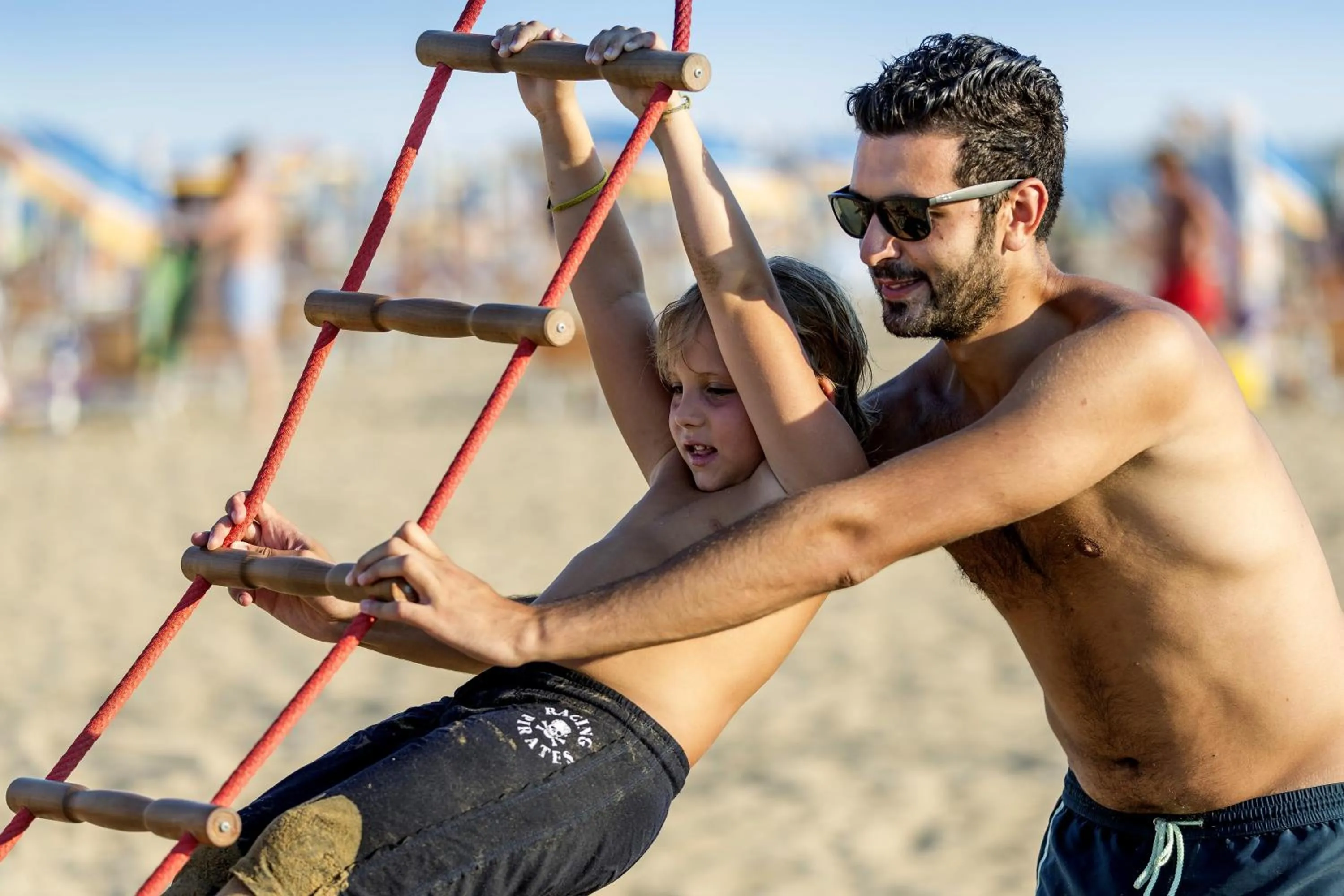 Beach in Residenza Turistica Alberghiera Blue Marine