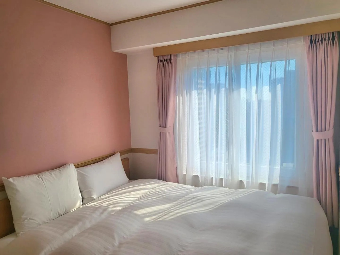 Bed in Toyoko Inn Busan Jungang Station