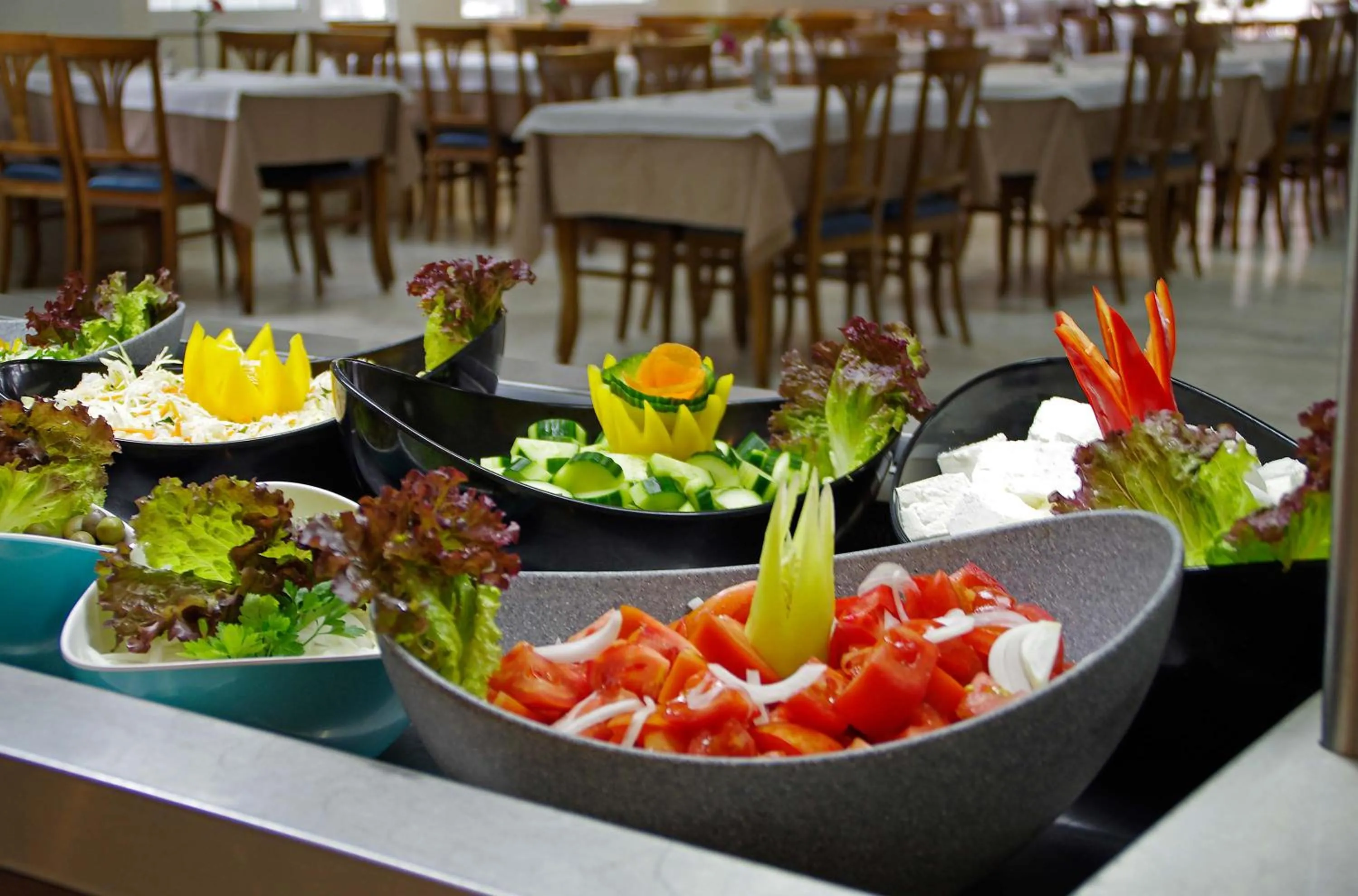 Food in Sun Beach Hotel