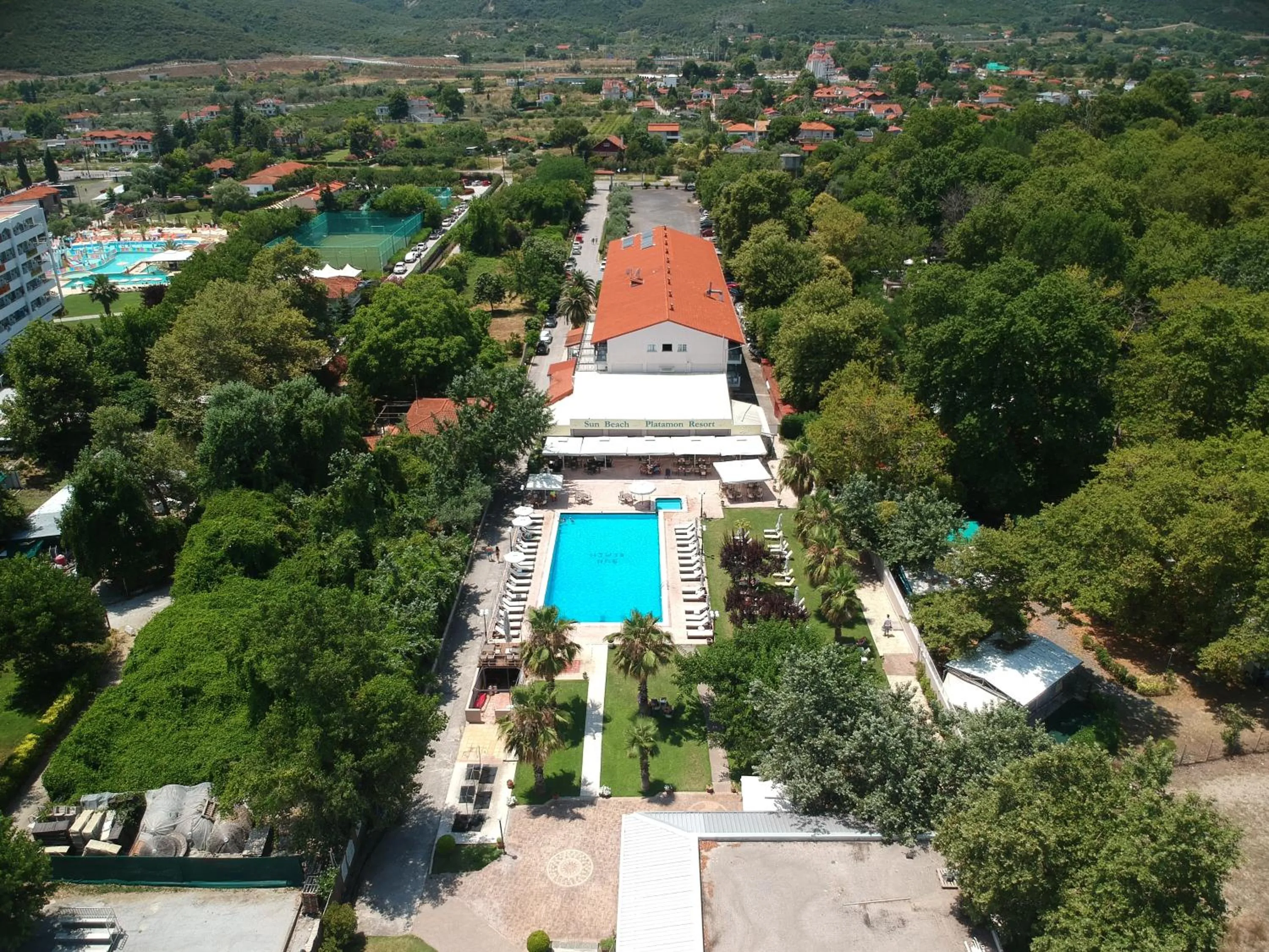 Bird's eye view in Sun Beach Hotel