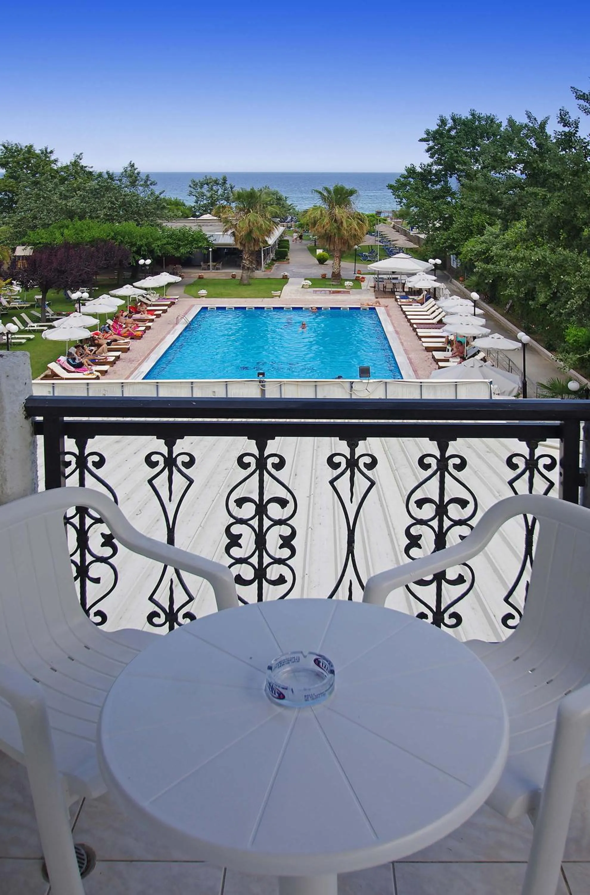 Balcony/Terrace in Sun Beach Hotel