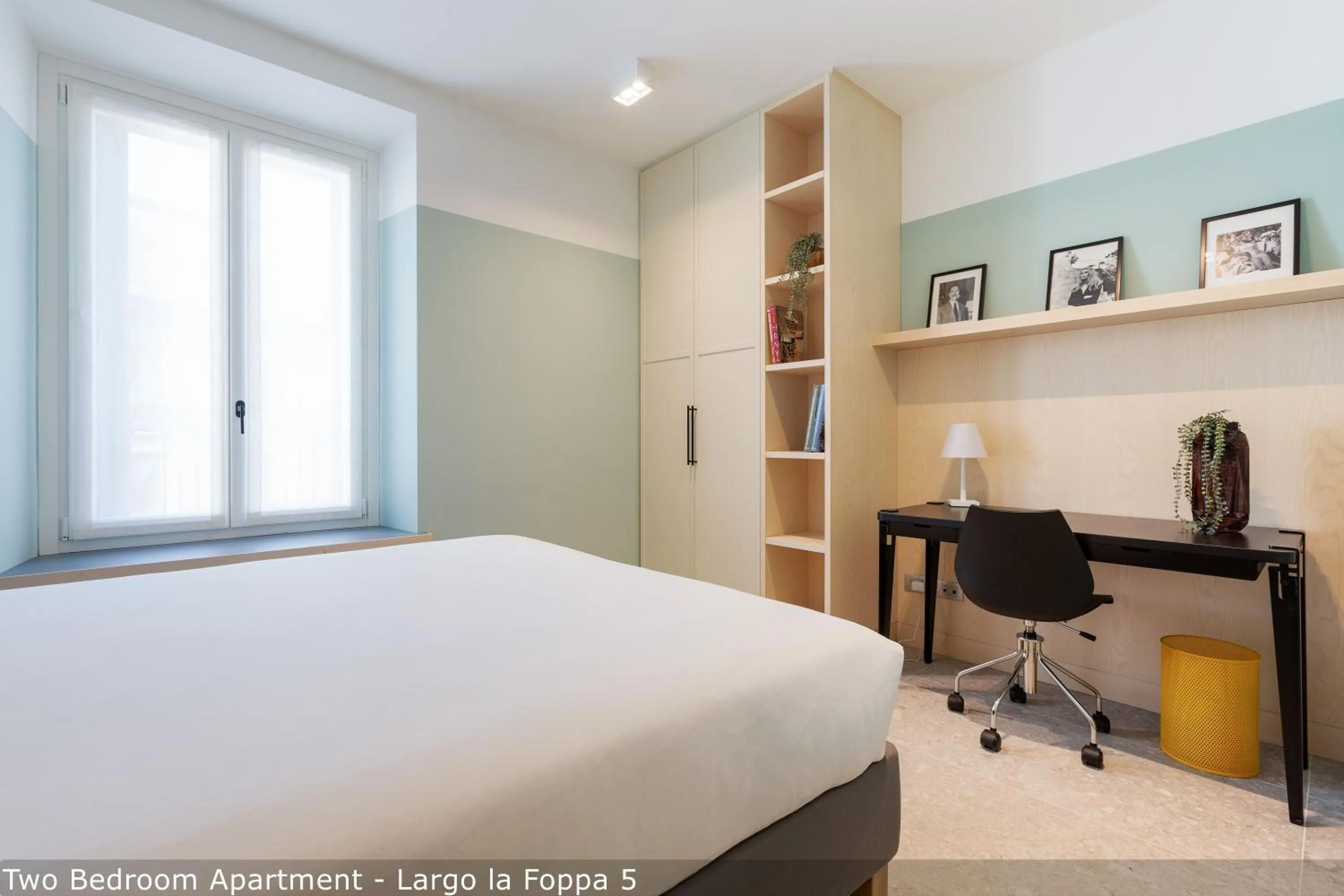 Bed in Brera Apartments in Moscova