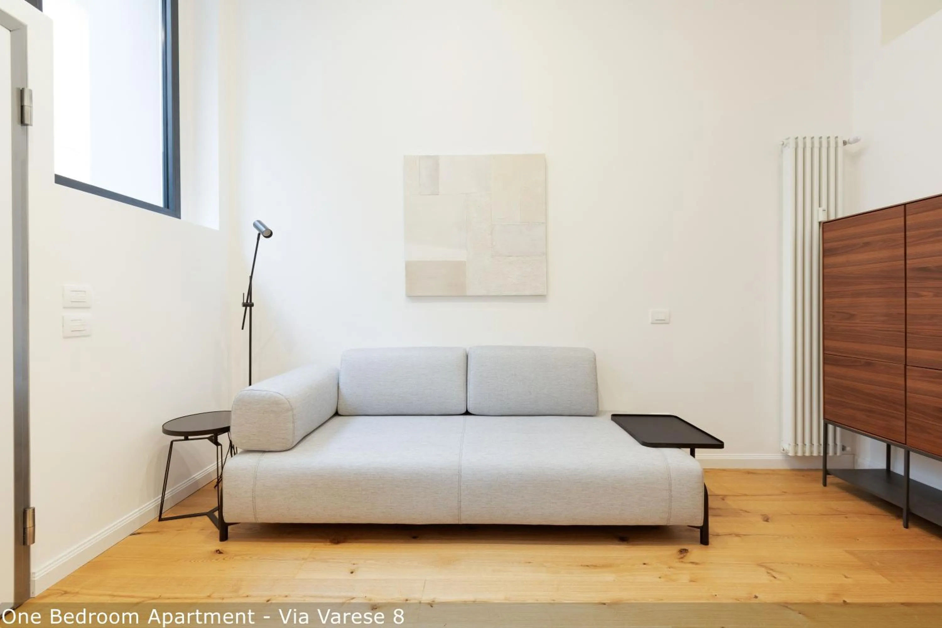 Living room in Brera Apartments in Moscova