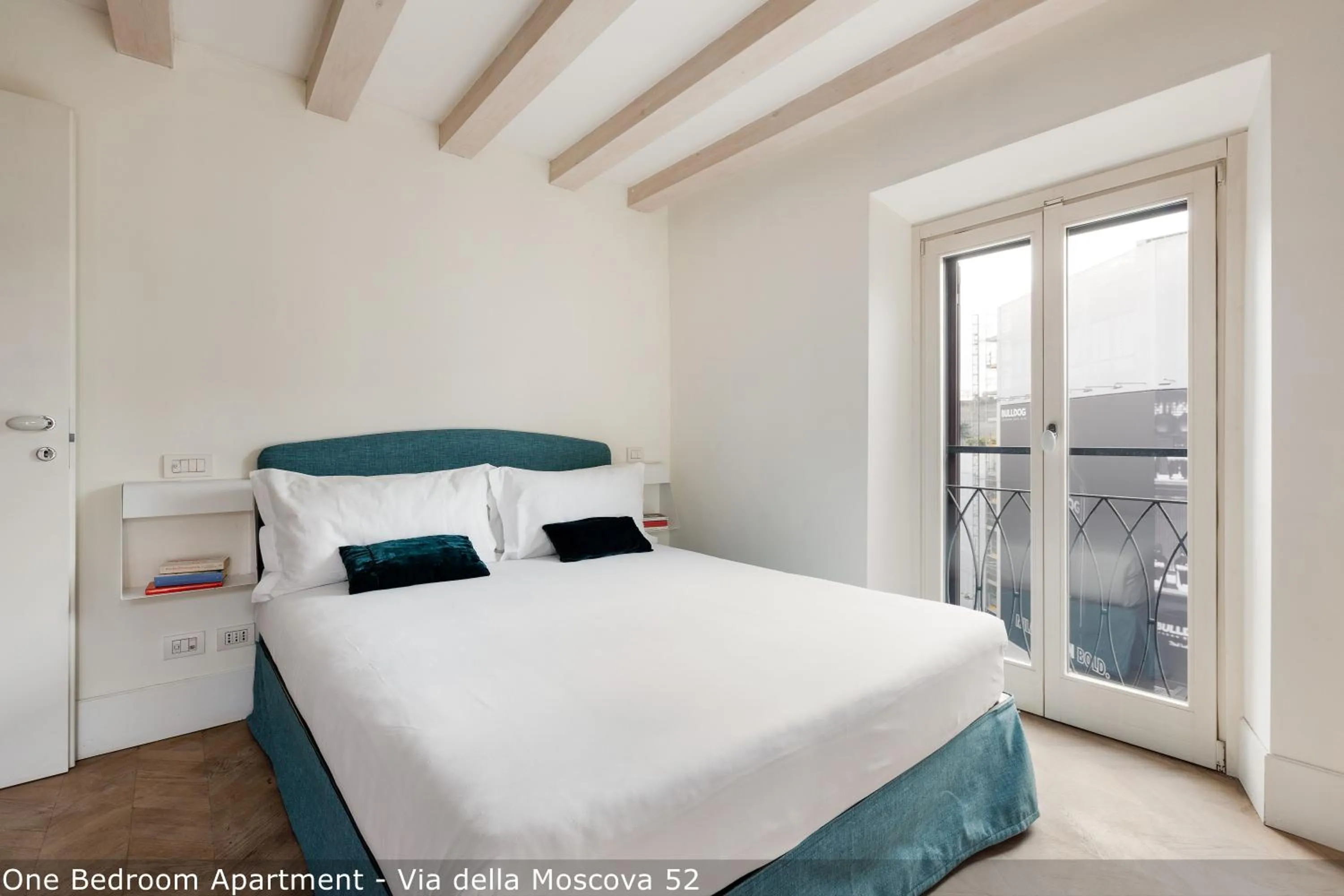 Bed in Brera Apartments in Moscova