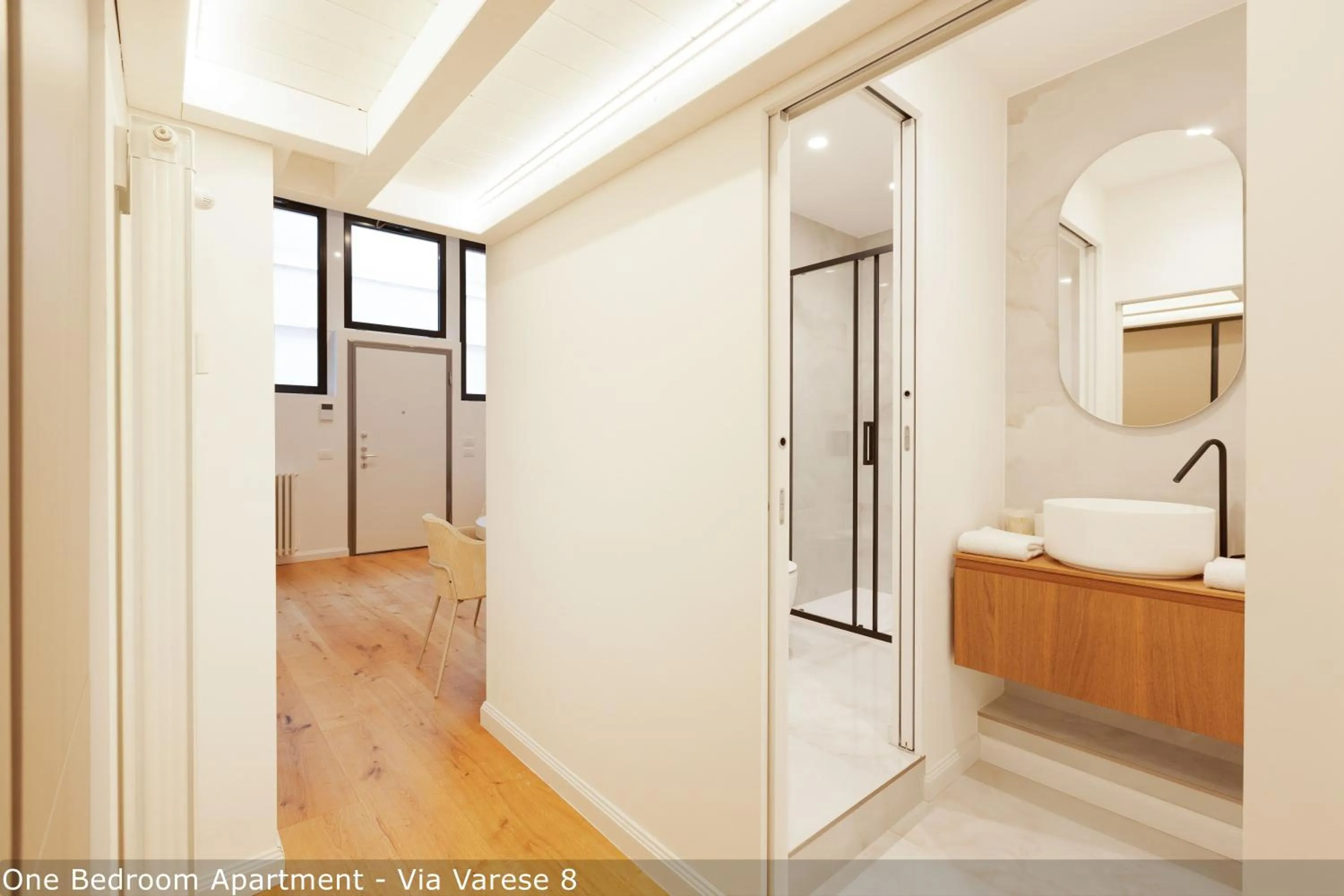 Shower in Brera Apartments in Moscova