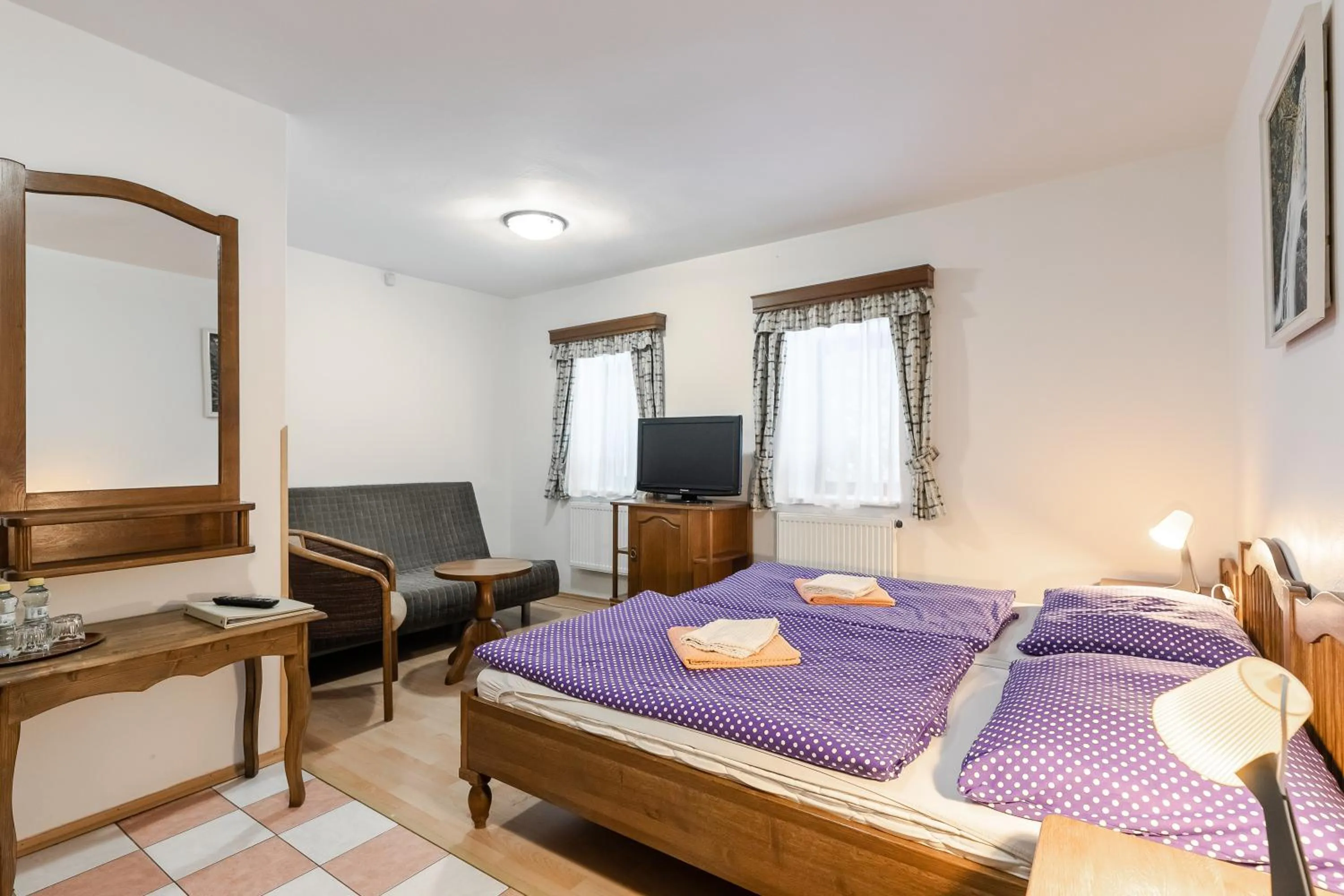 Bed in Hotel Perla Jizery