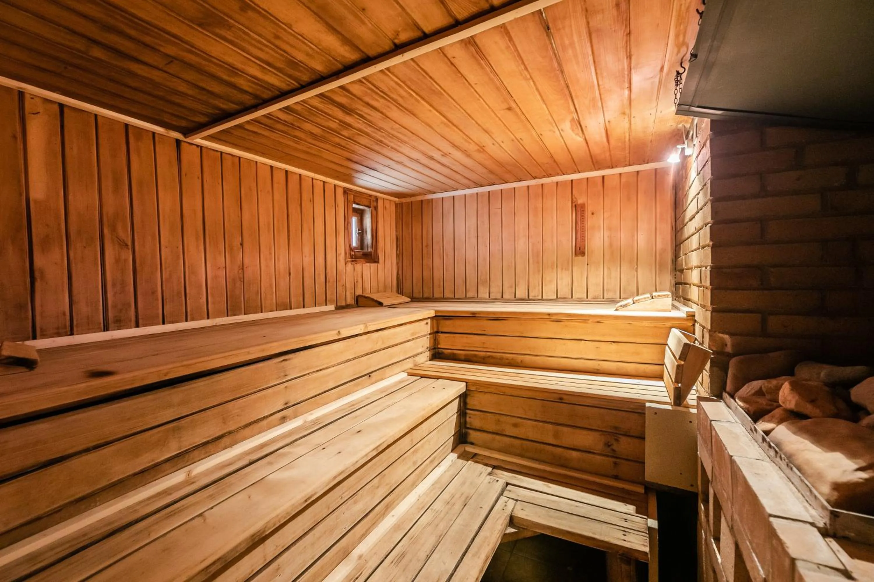 Sauna in Hotel Perla Jizery