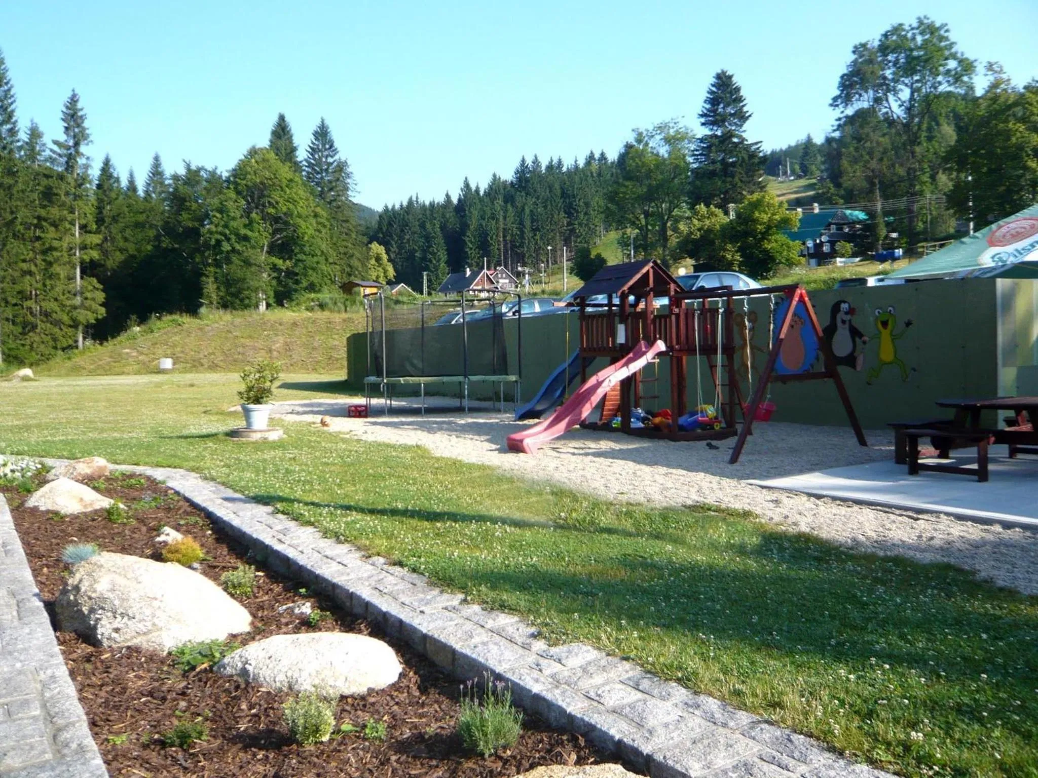 Children play ground in Hotel Perla Jizery