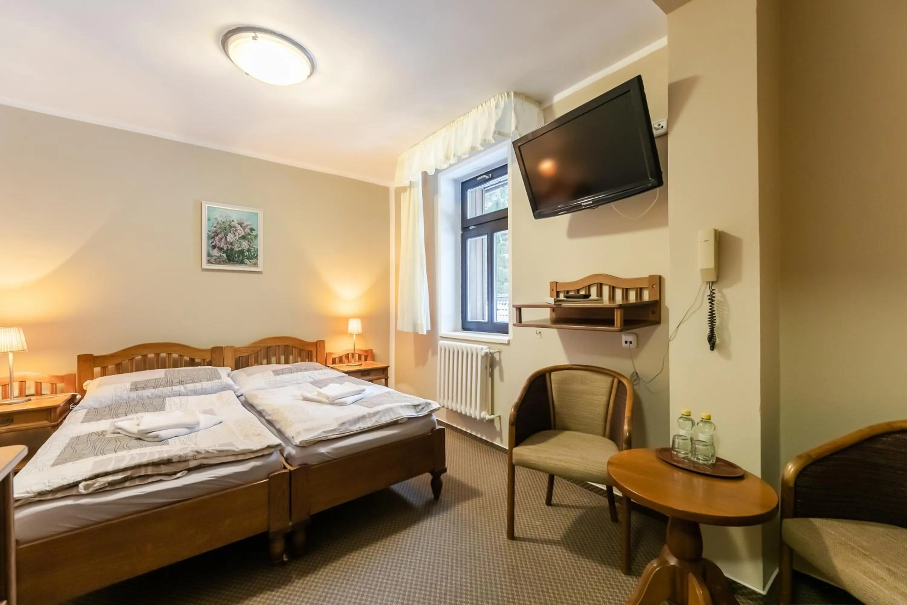 Bed in Hotel Perla Jizery