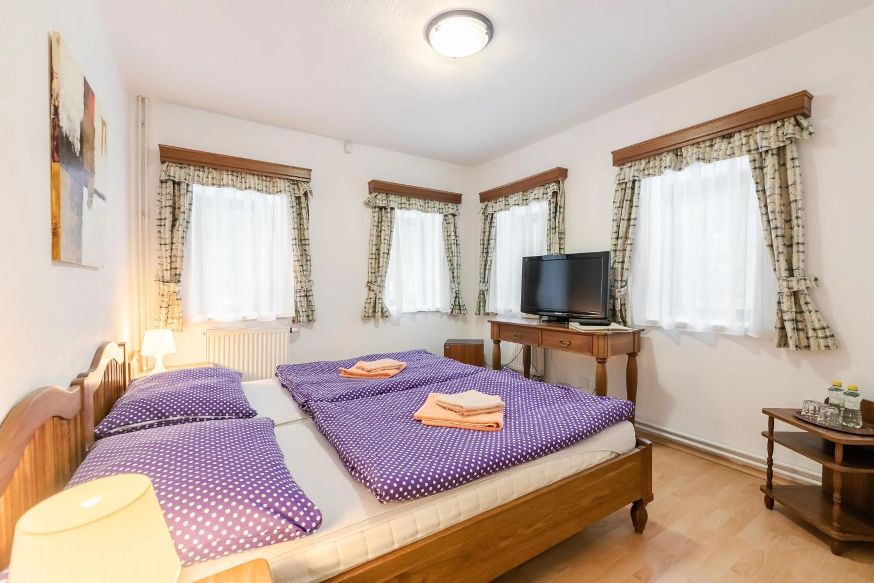 Bed in Hotel Perla Jizery