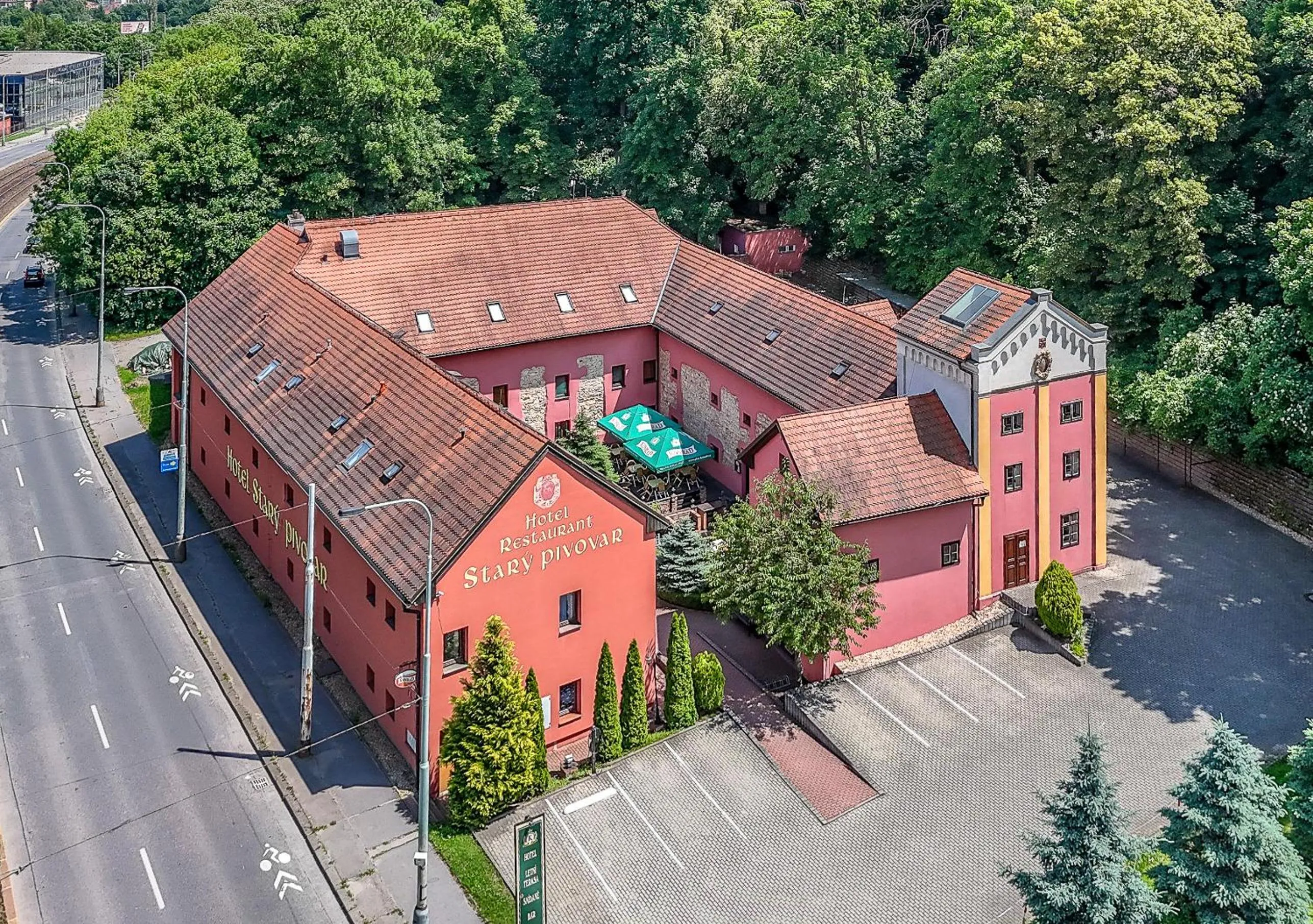 Property building in Hotel STARÝ PIVOVAR