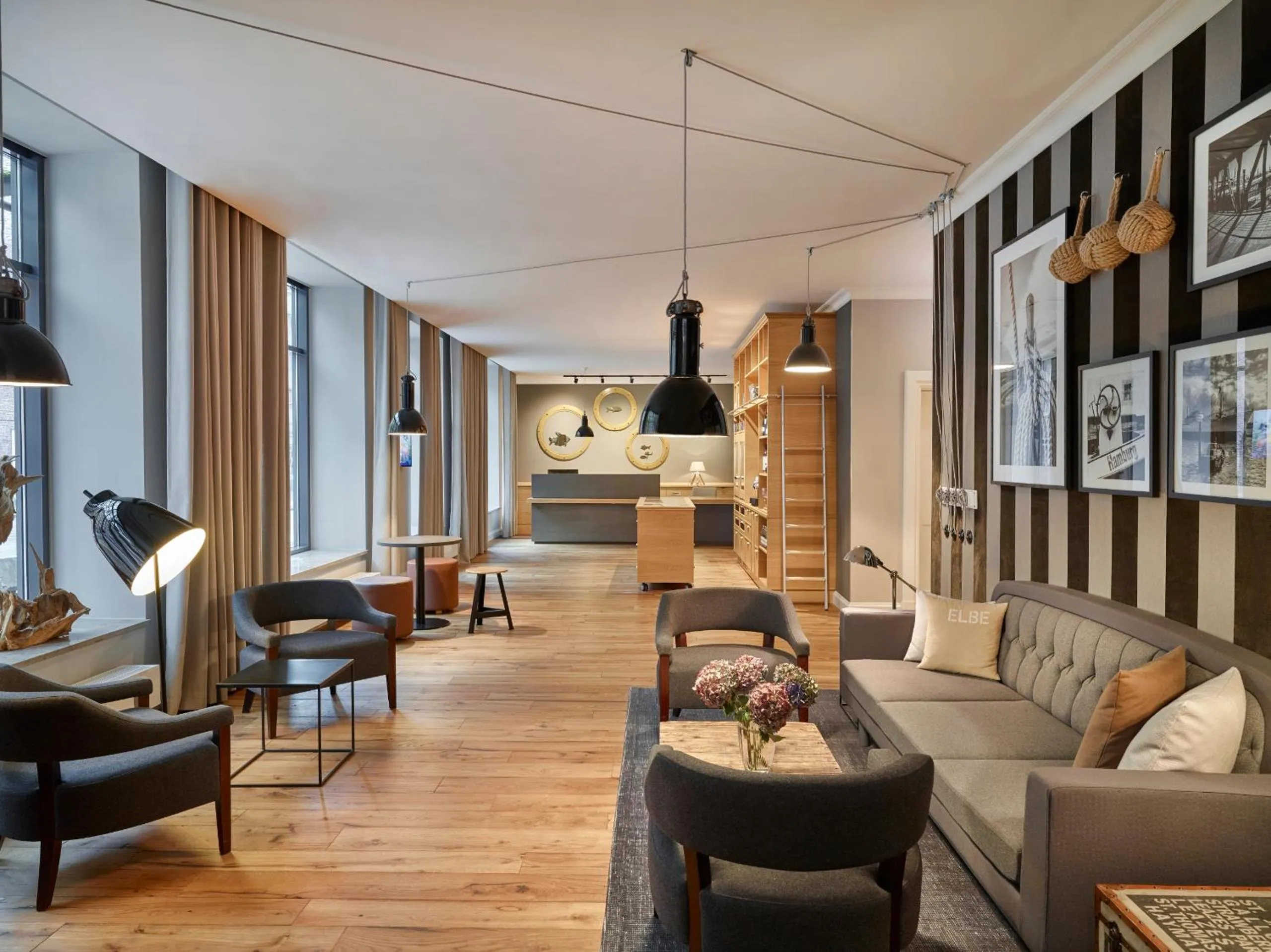 Lobby or reception in Hapimag Ferienwohnungen Hamburg