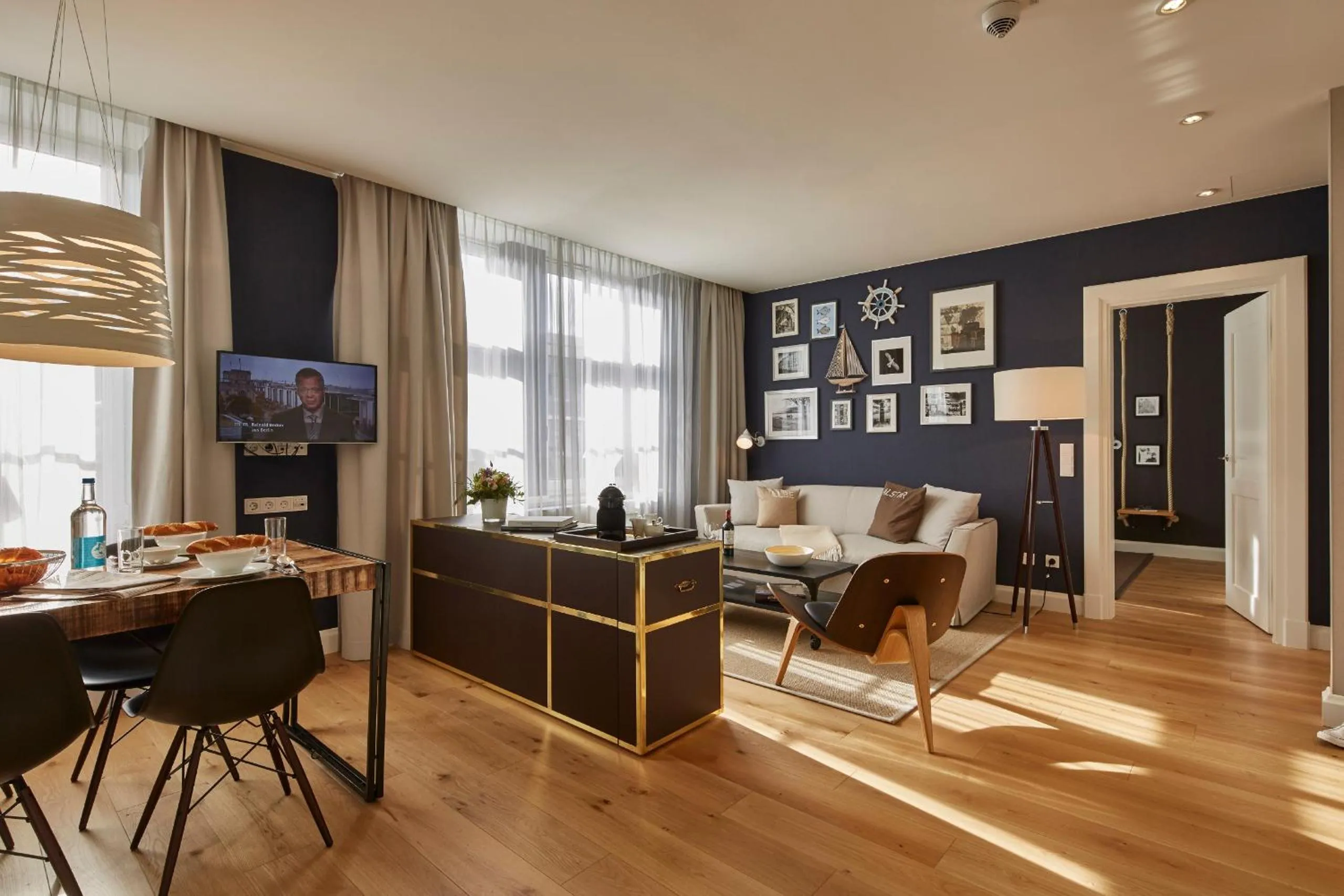 Lobby or reception in Hapimag Ferienwohnungen Hamburg