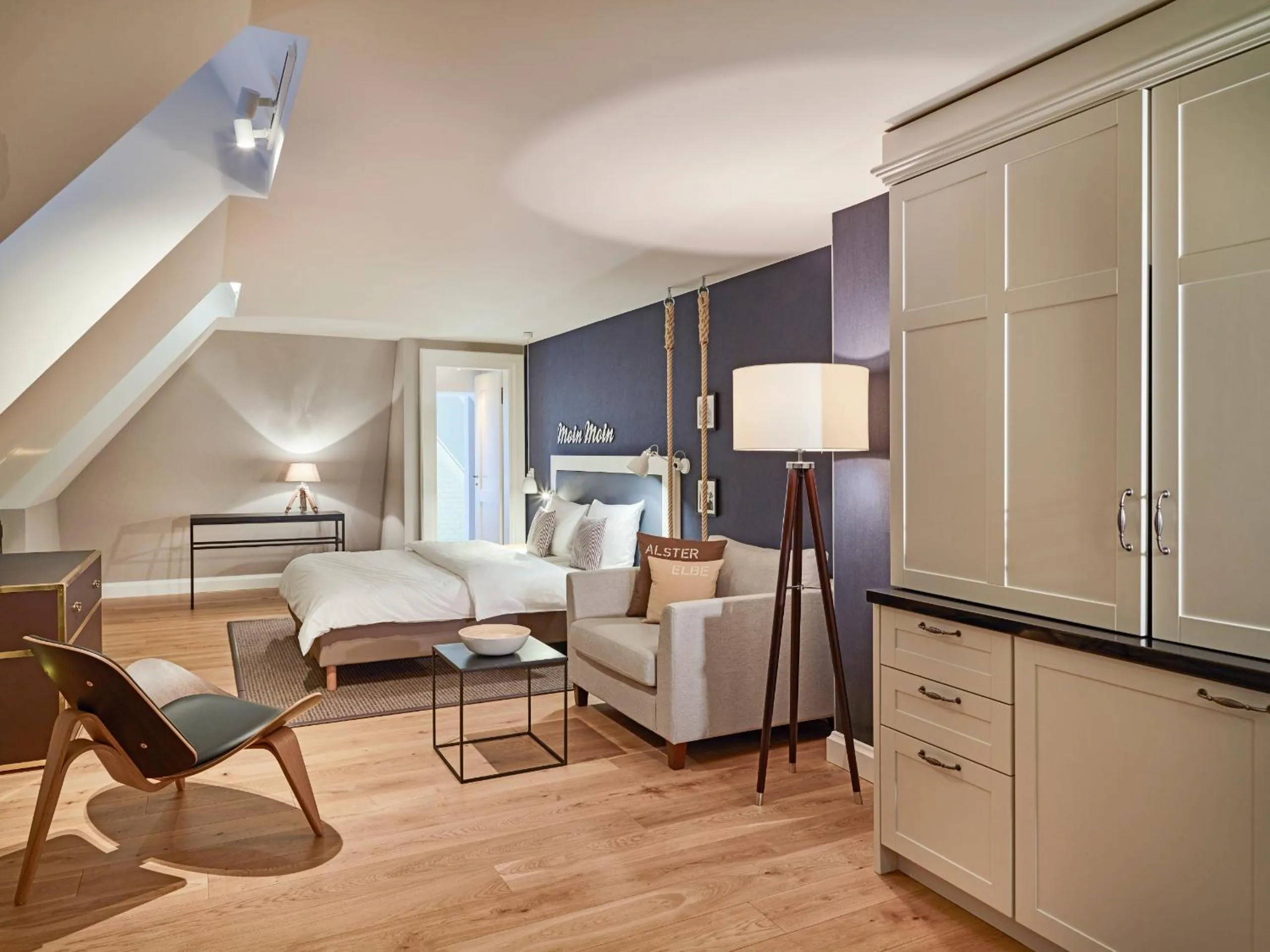 Living room in Hapimag Ferienwohnungen Hamburg