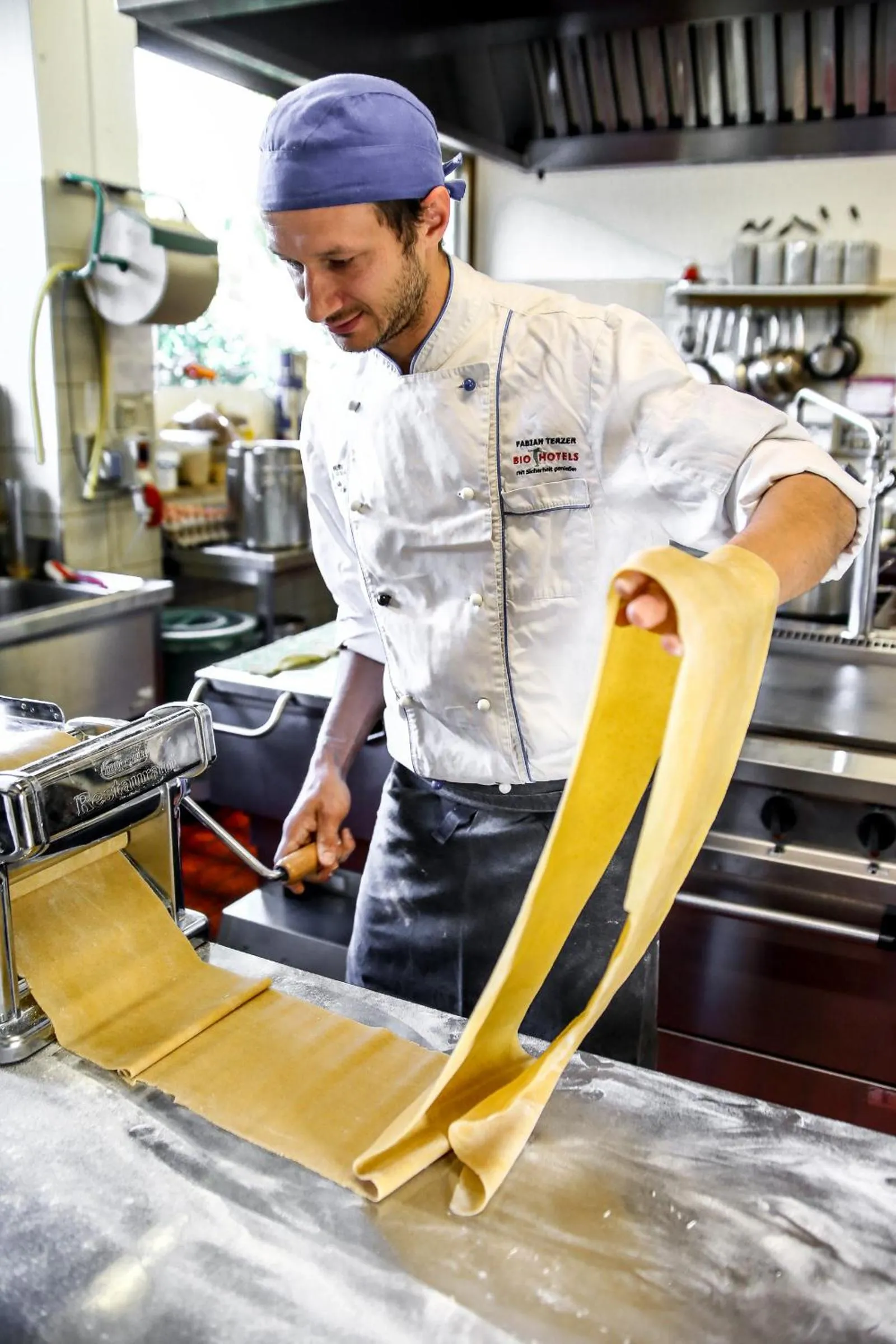 Food close-up in Bio Hotel Kaufmann