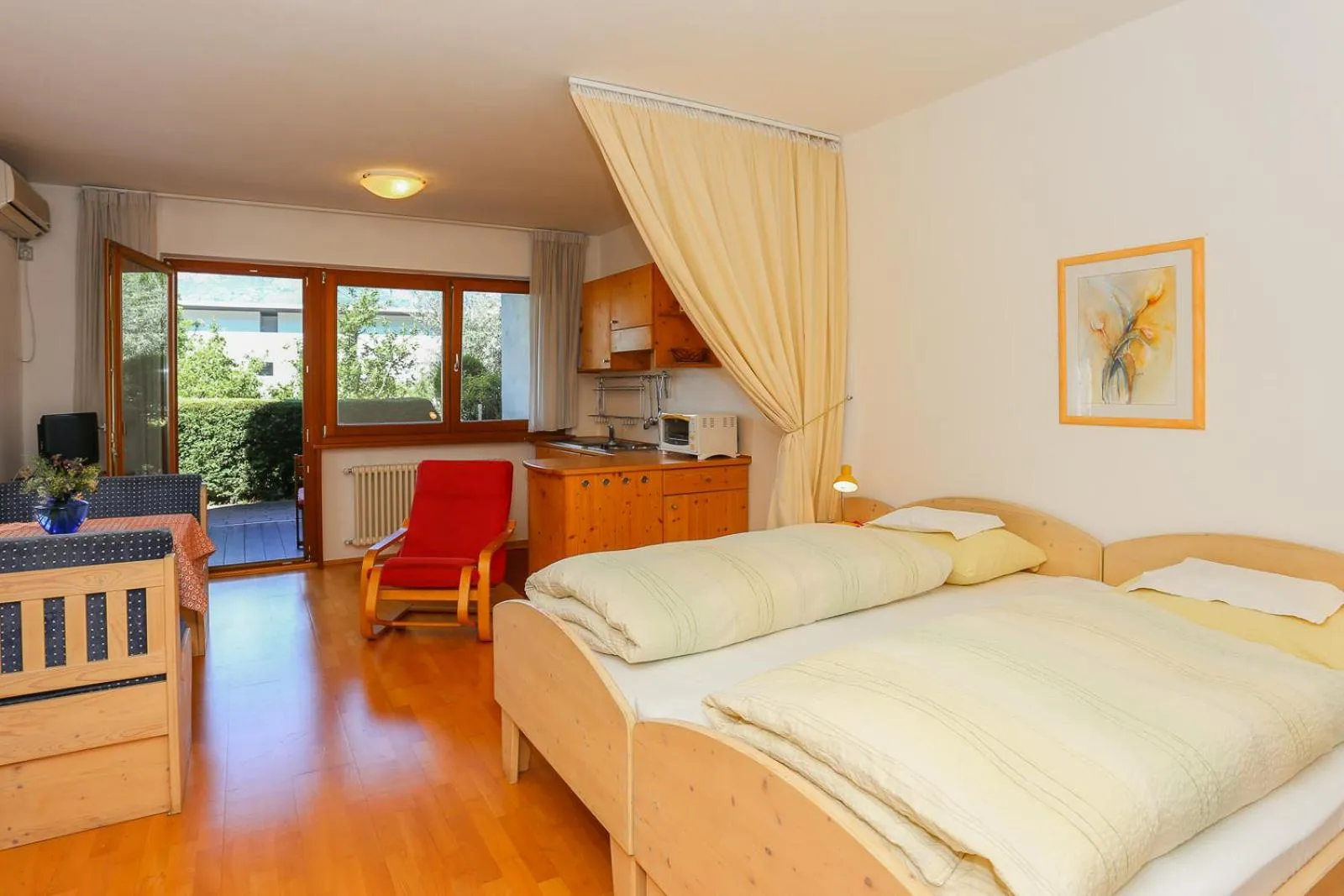 Bed in Bio Hotel Kaufmann