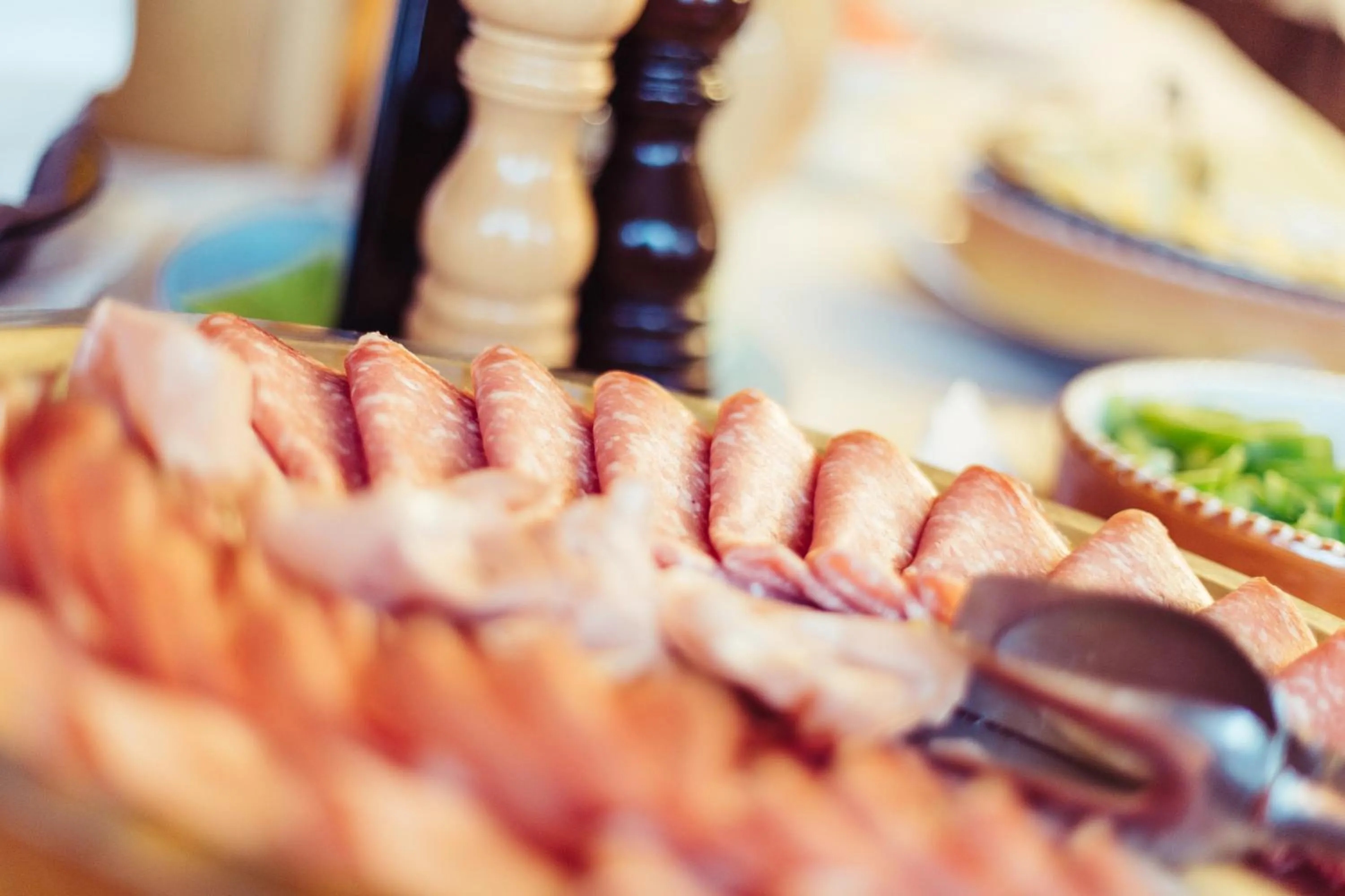 Buffet breakfast in Bio Hotel Kaufmann