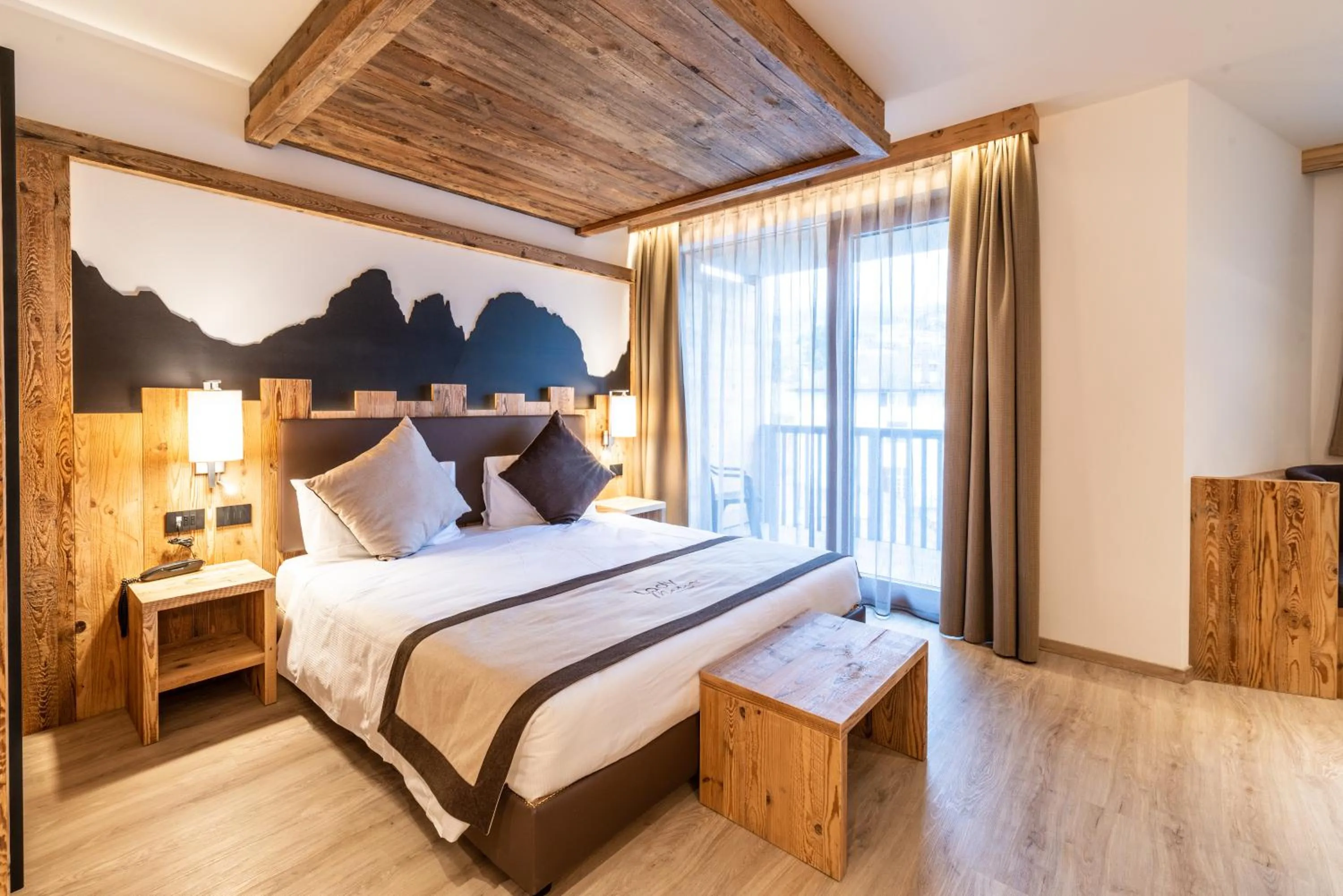 Bed in Lady Maria Hotel Wellness & Resort