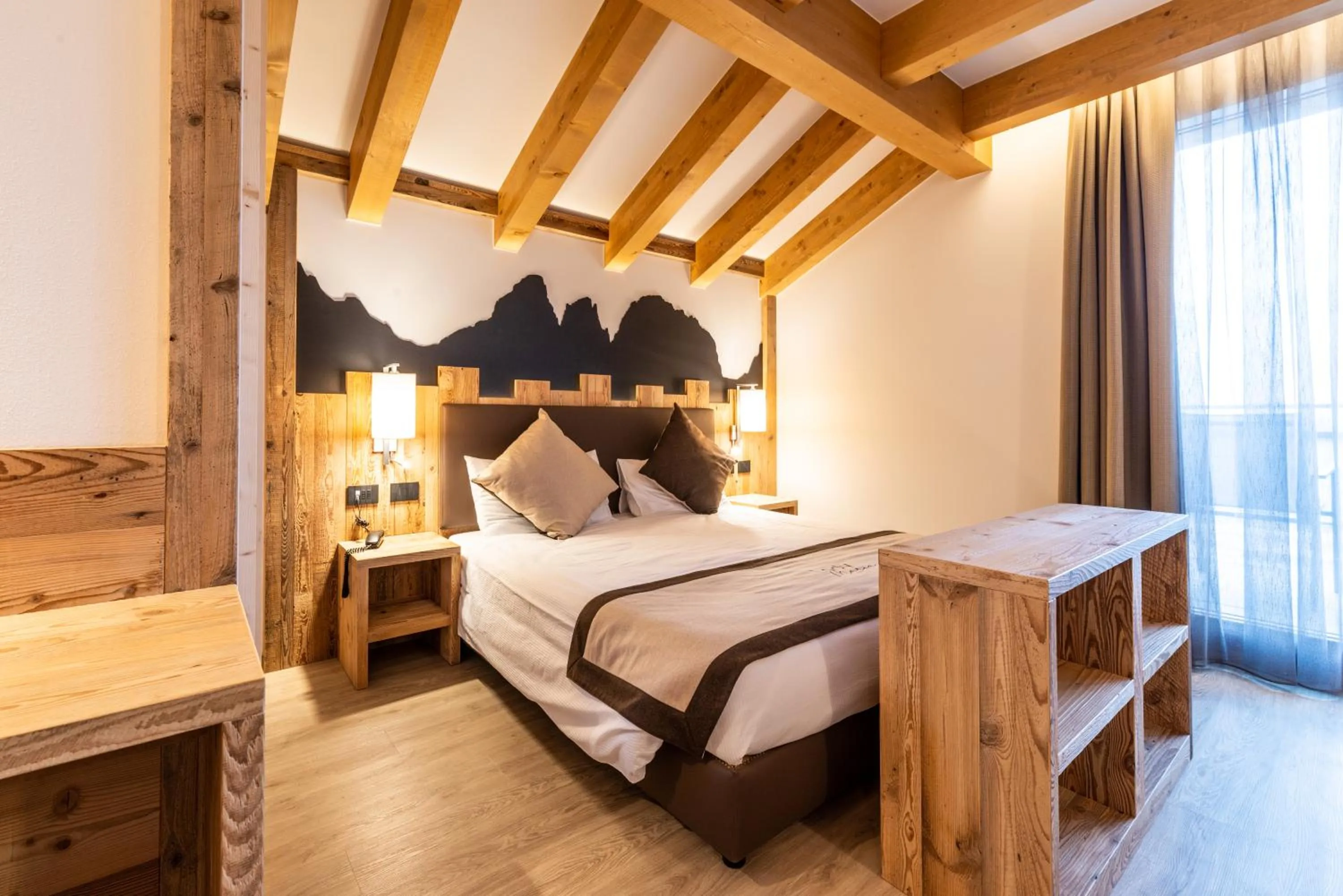 Bed in Lady Maria Hotel Wellness & Resort