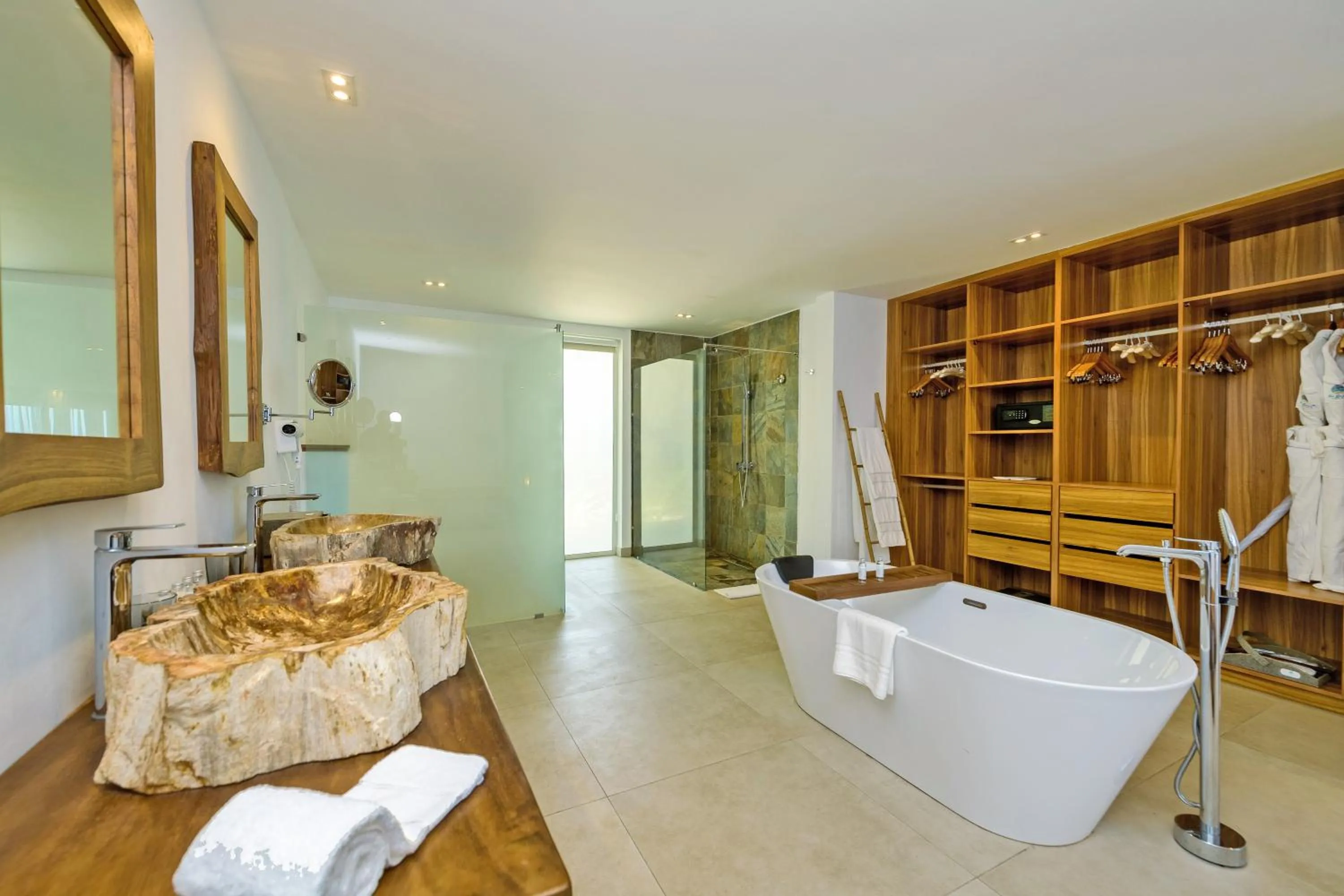 Shower in Seasense Boutique Hotel & Spa