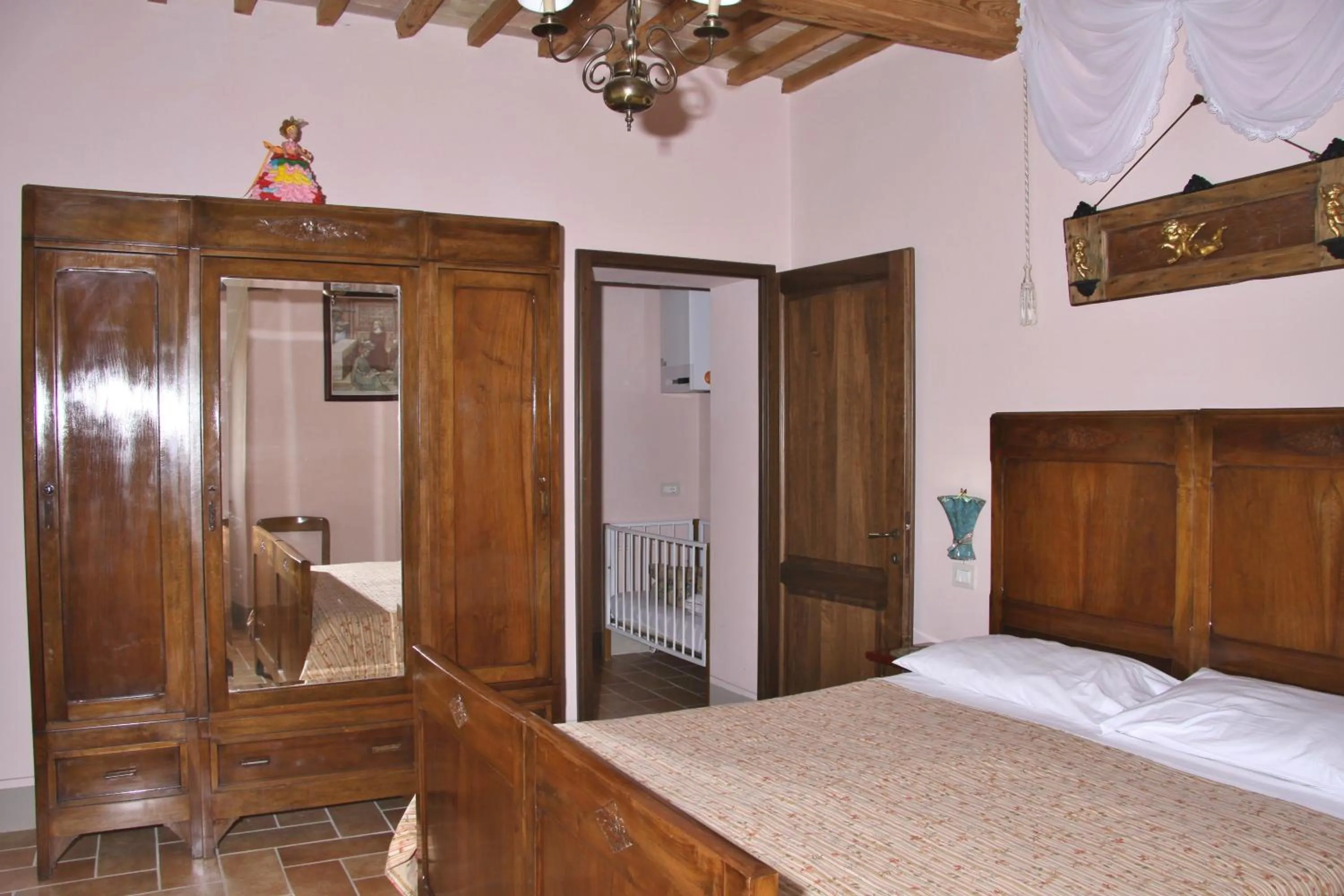Bed in La Casa del Falegname