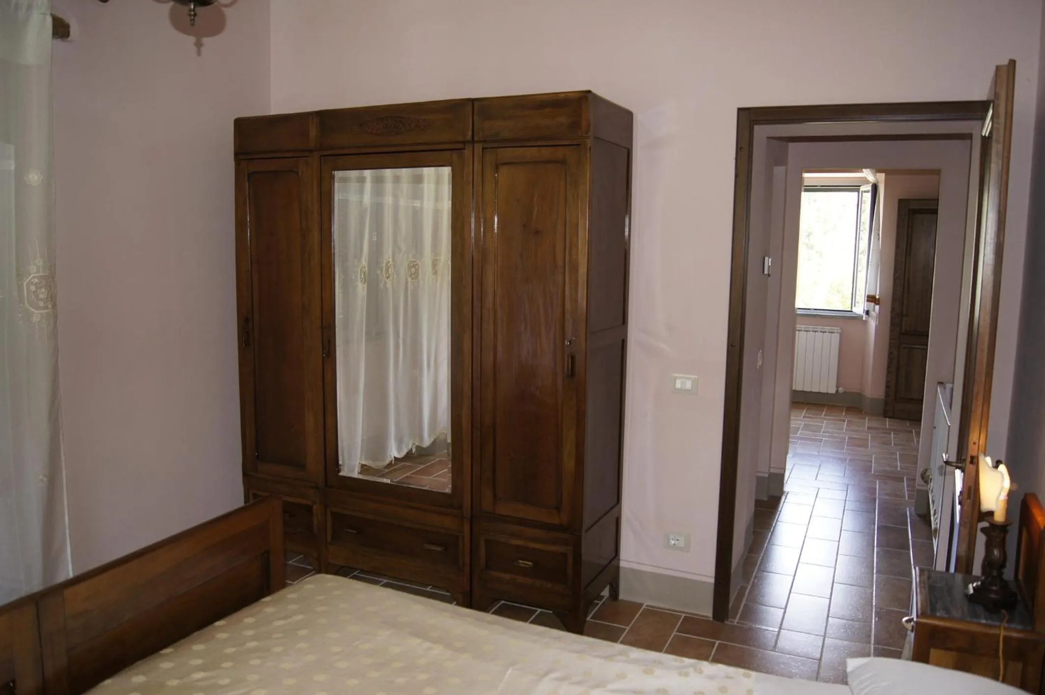 Bed in La Casa del Falegname