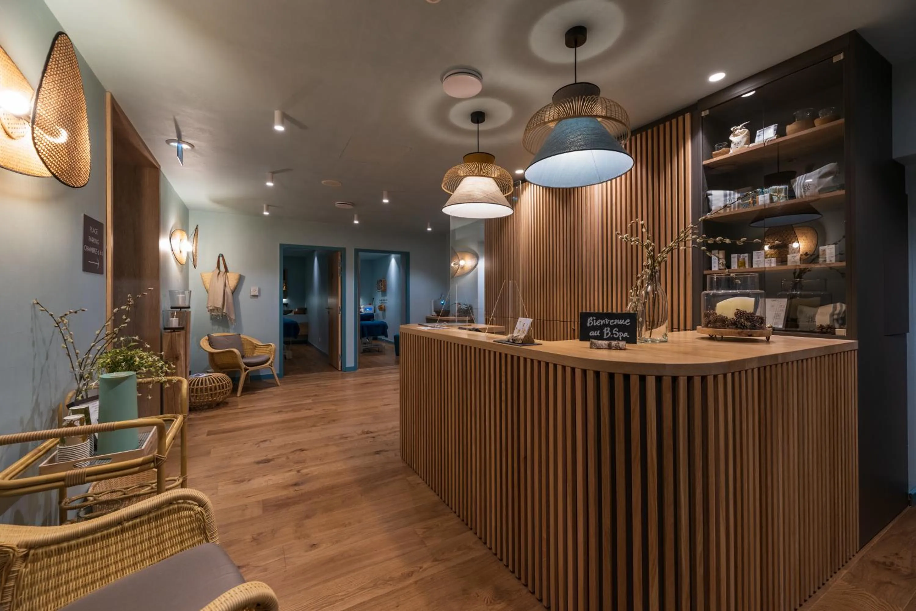 Spa and wellness centre/facilities in Hôtel Beau Site Talloires B SPA