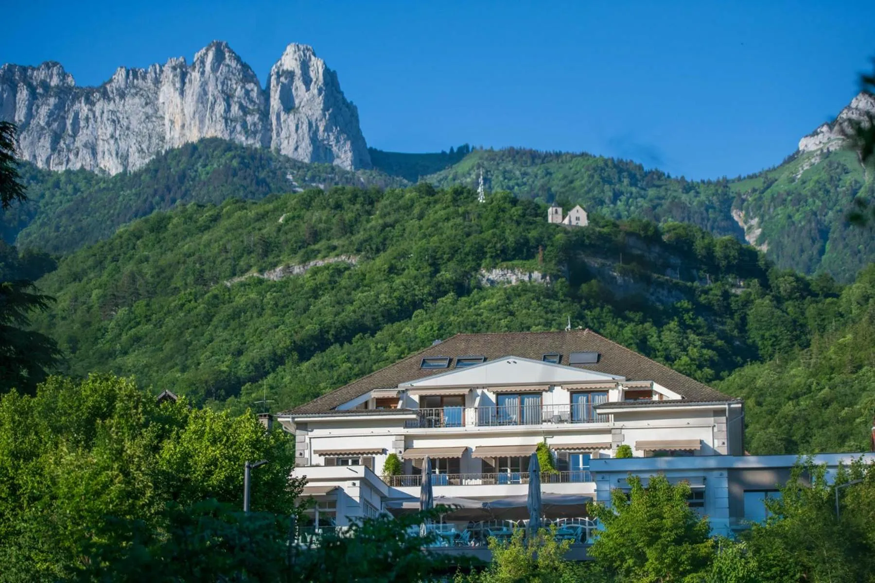 Property building in Hôtel Beau Site Talloires B SPA