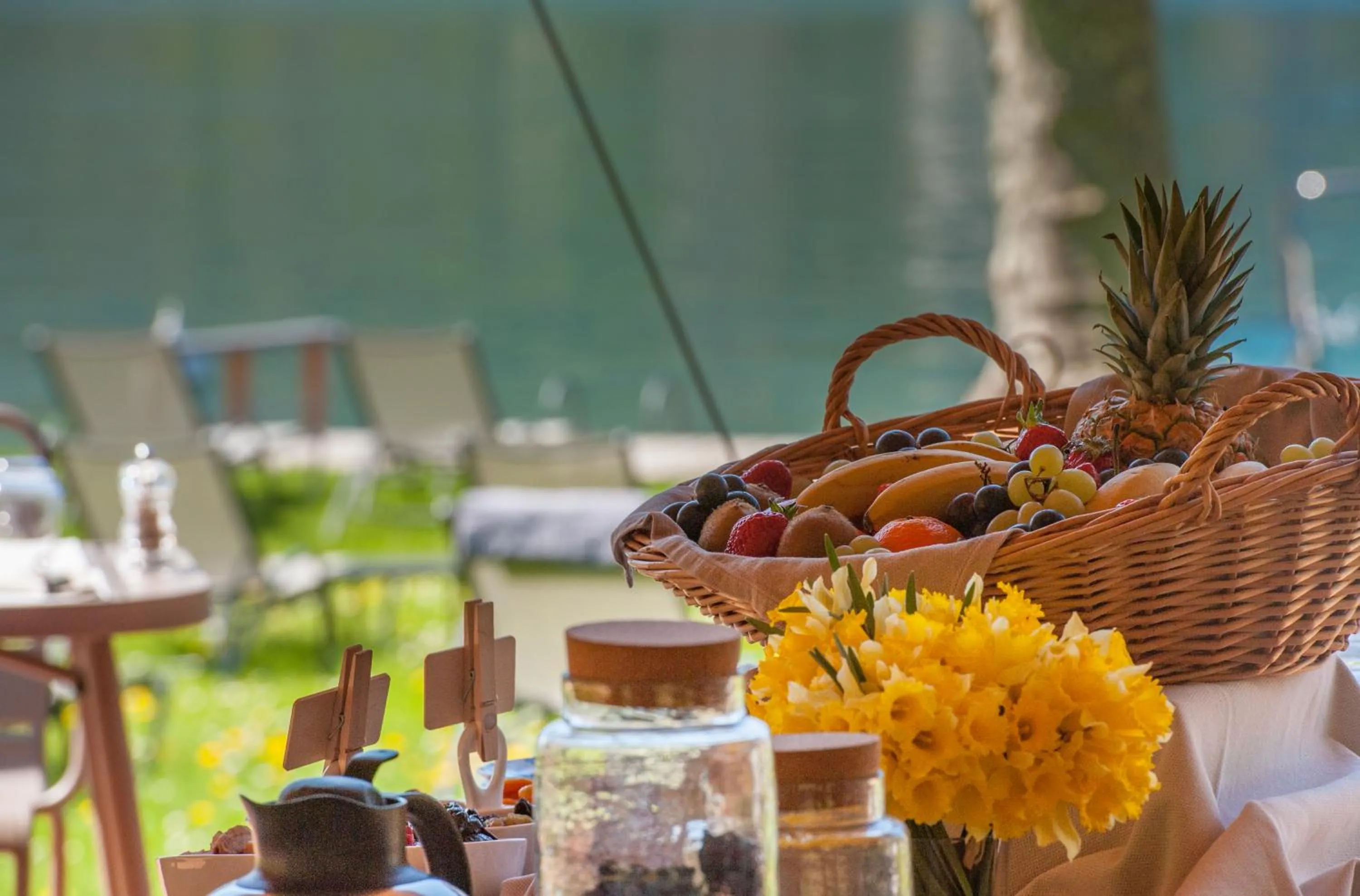 Garden in Hôtel Beau Site Talloires B SPA