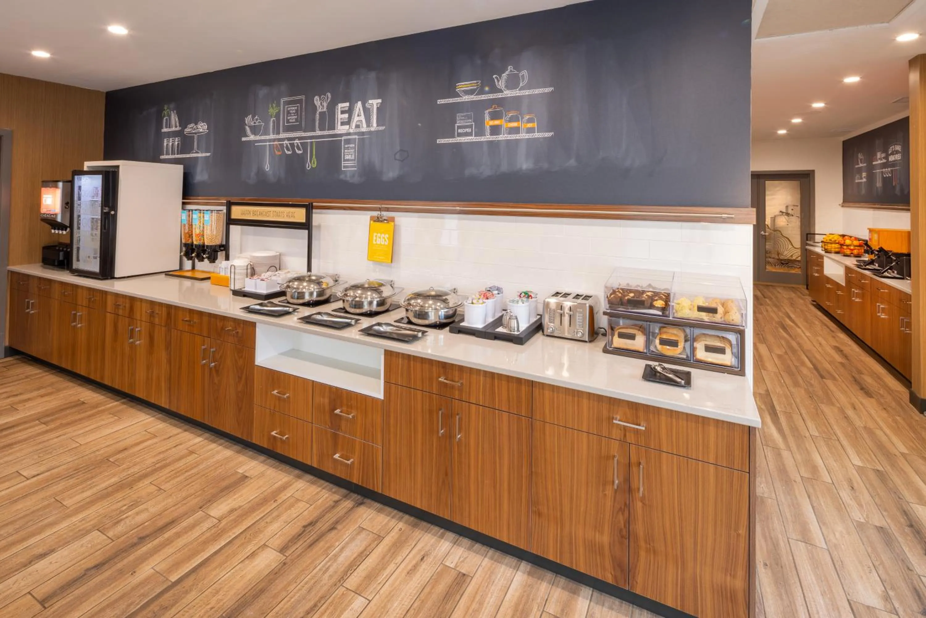 Breakfast in Hampton Inn Pullman