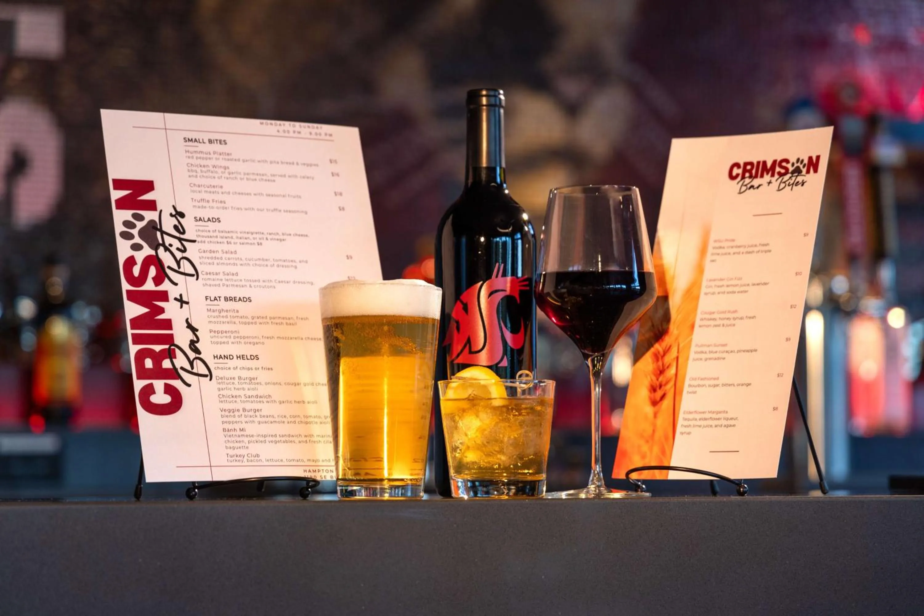 Restaurant/places to eat in Hampton Inn Pullman