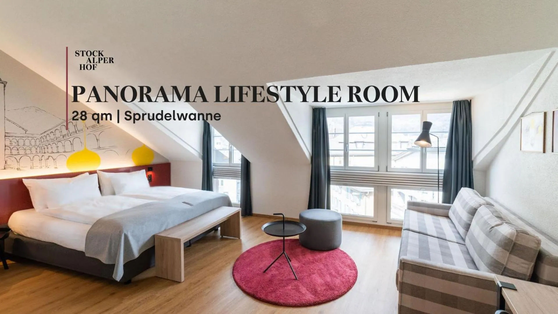 Photo of the whole room, Bed in Hotel Stockalperhof