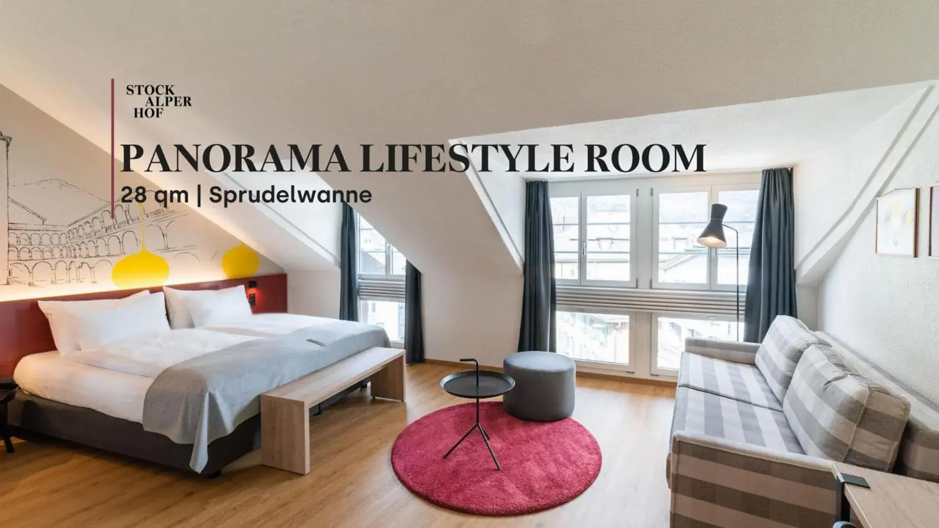 Deluxe Double Room in Hotel Stockalperhof Deluxe Double Room in Hotel Stockalperhof