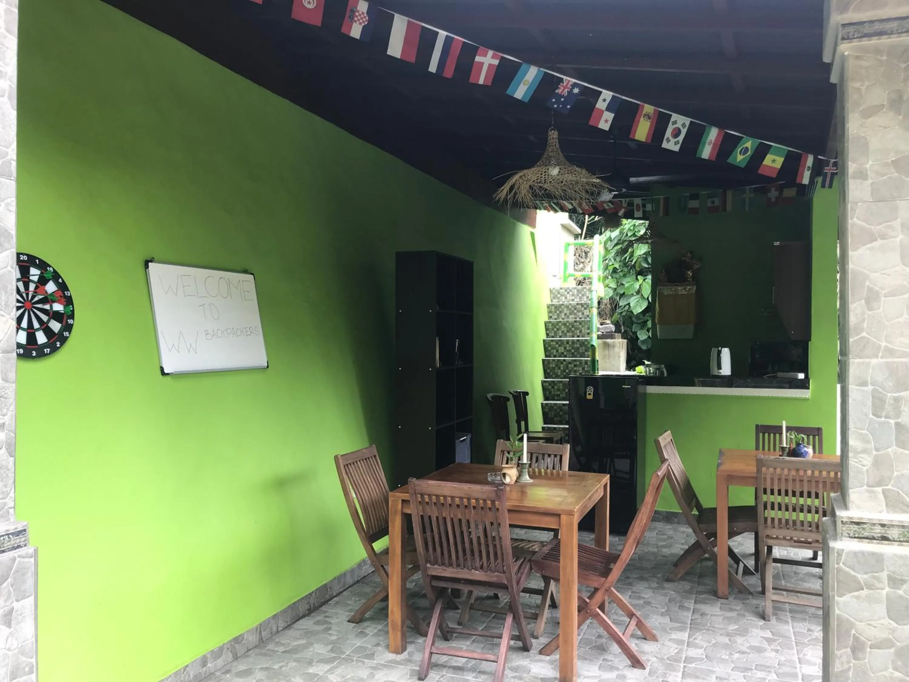 Restaurant/places to eat in WW Backpackers