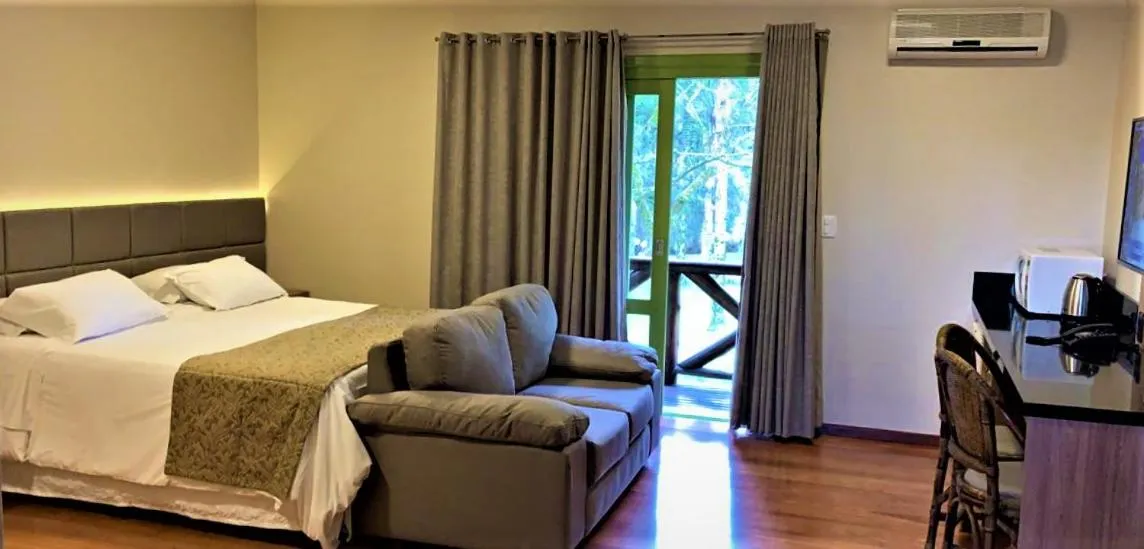 Bed in Villa Flor Ecoresort