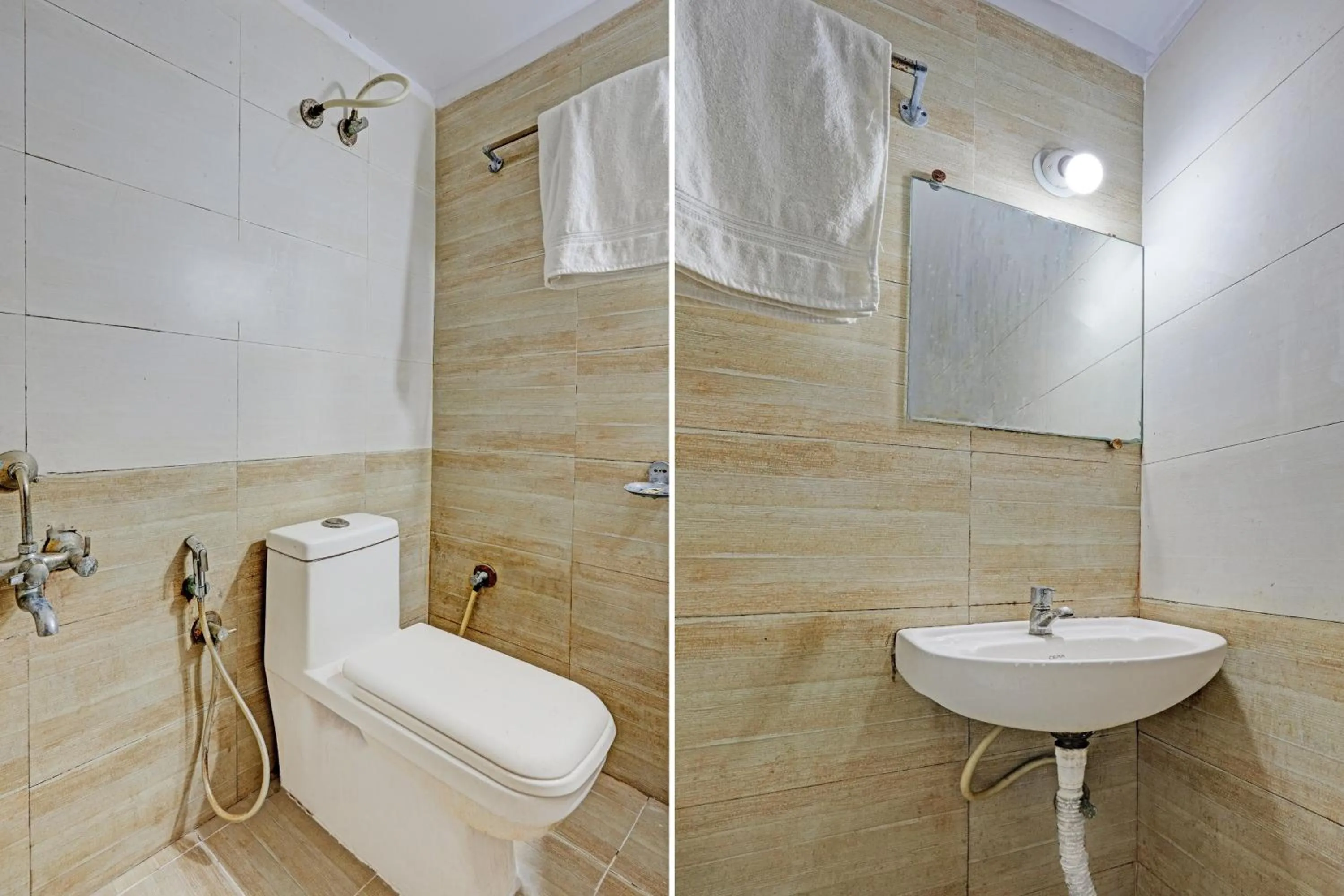 Bathroom in Hotel O PMR Hotel