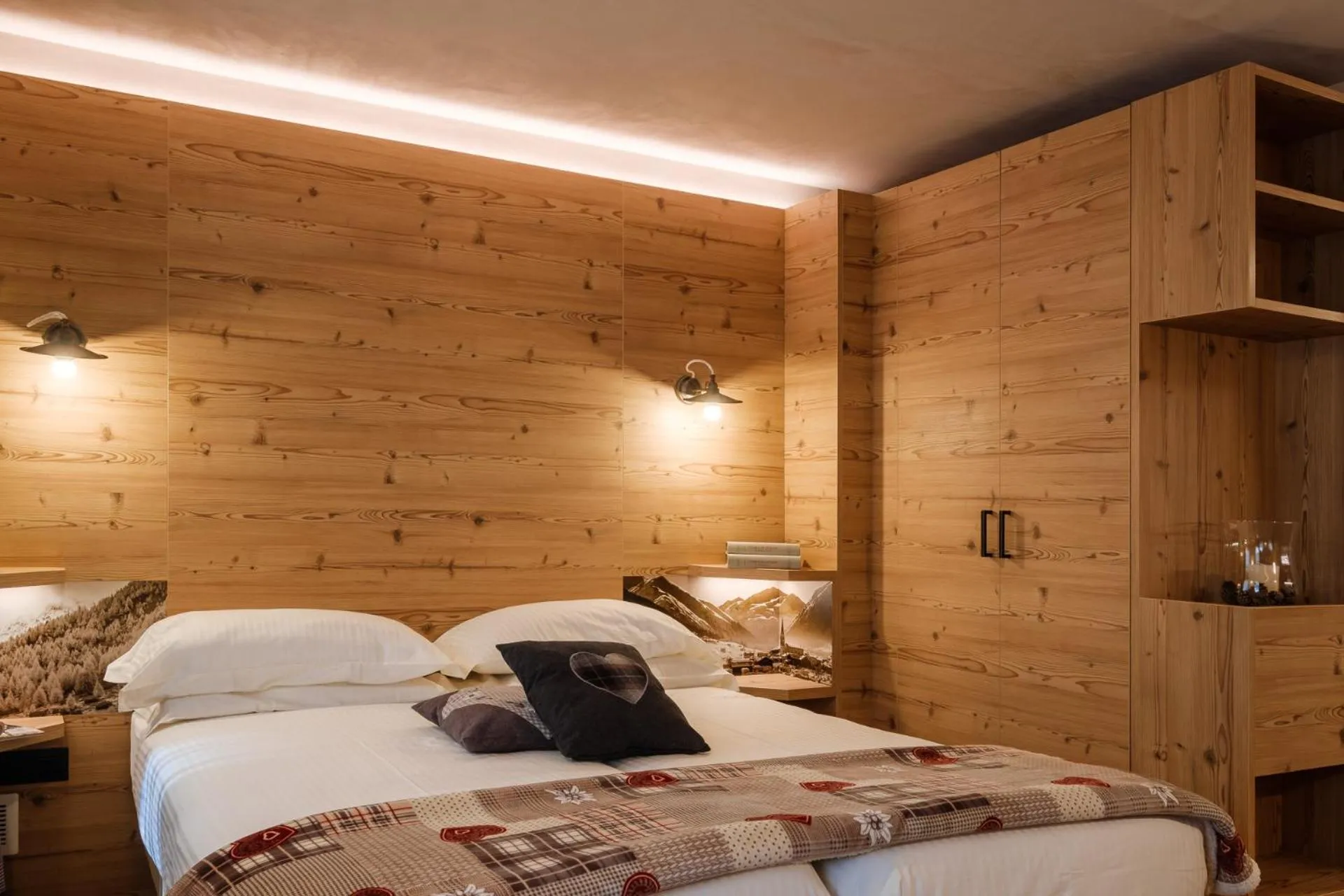 Bedroom, Bed in Chalet Bellavista