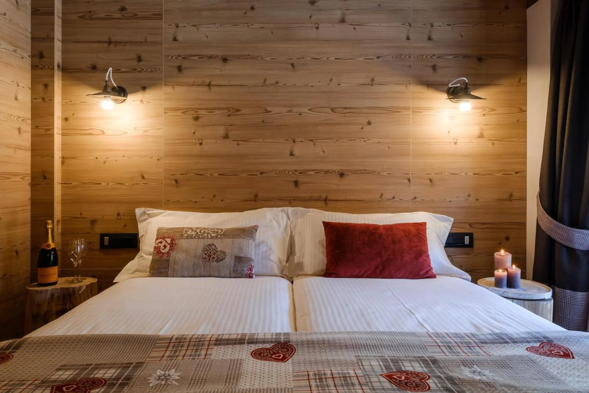 Bedroom, Bed in Chalet Bellavista