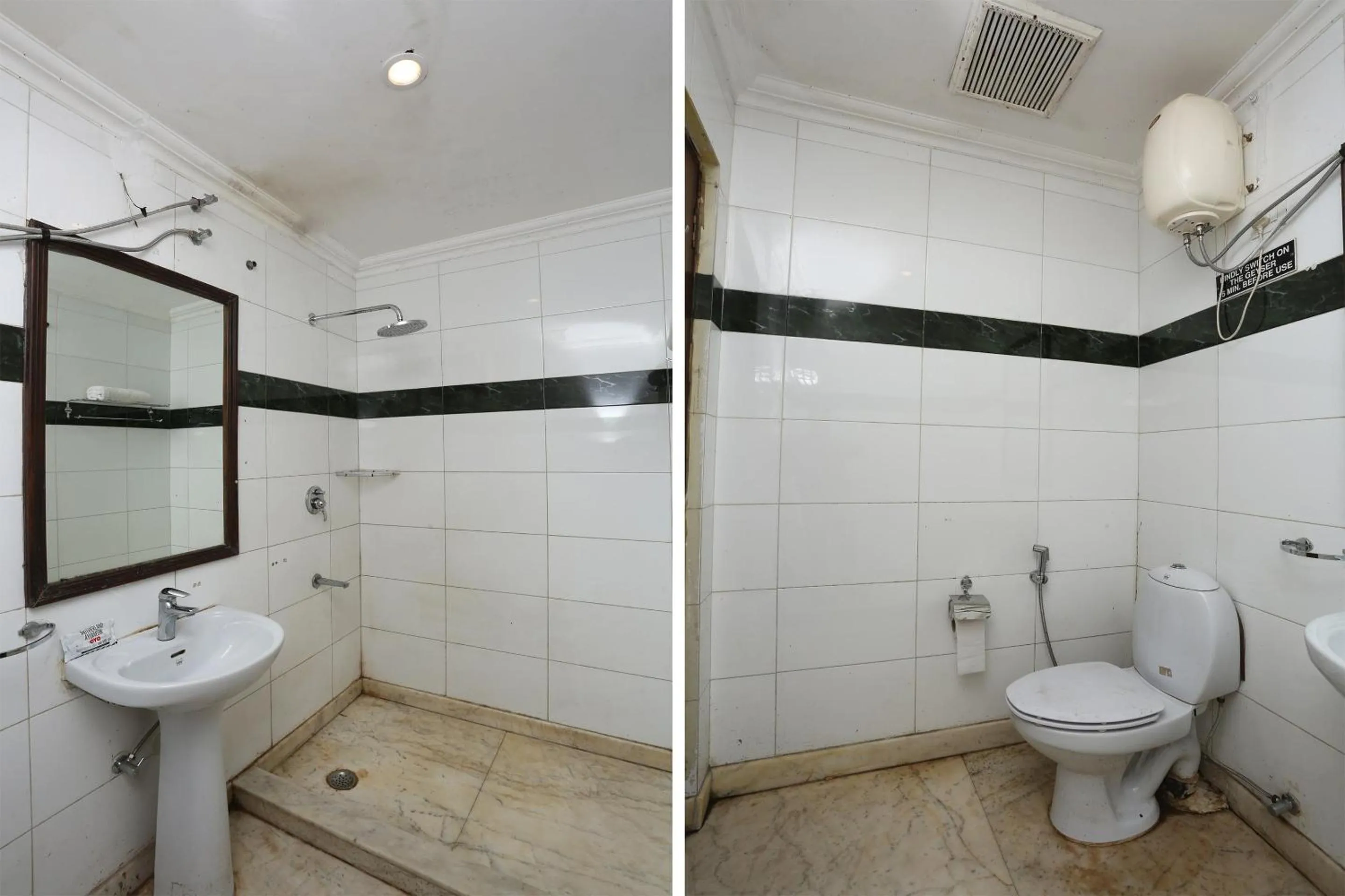 Bathroom in Super Hotel O The Avenue Residency