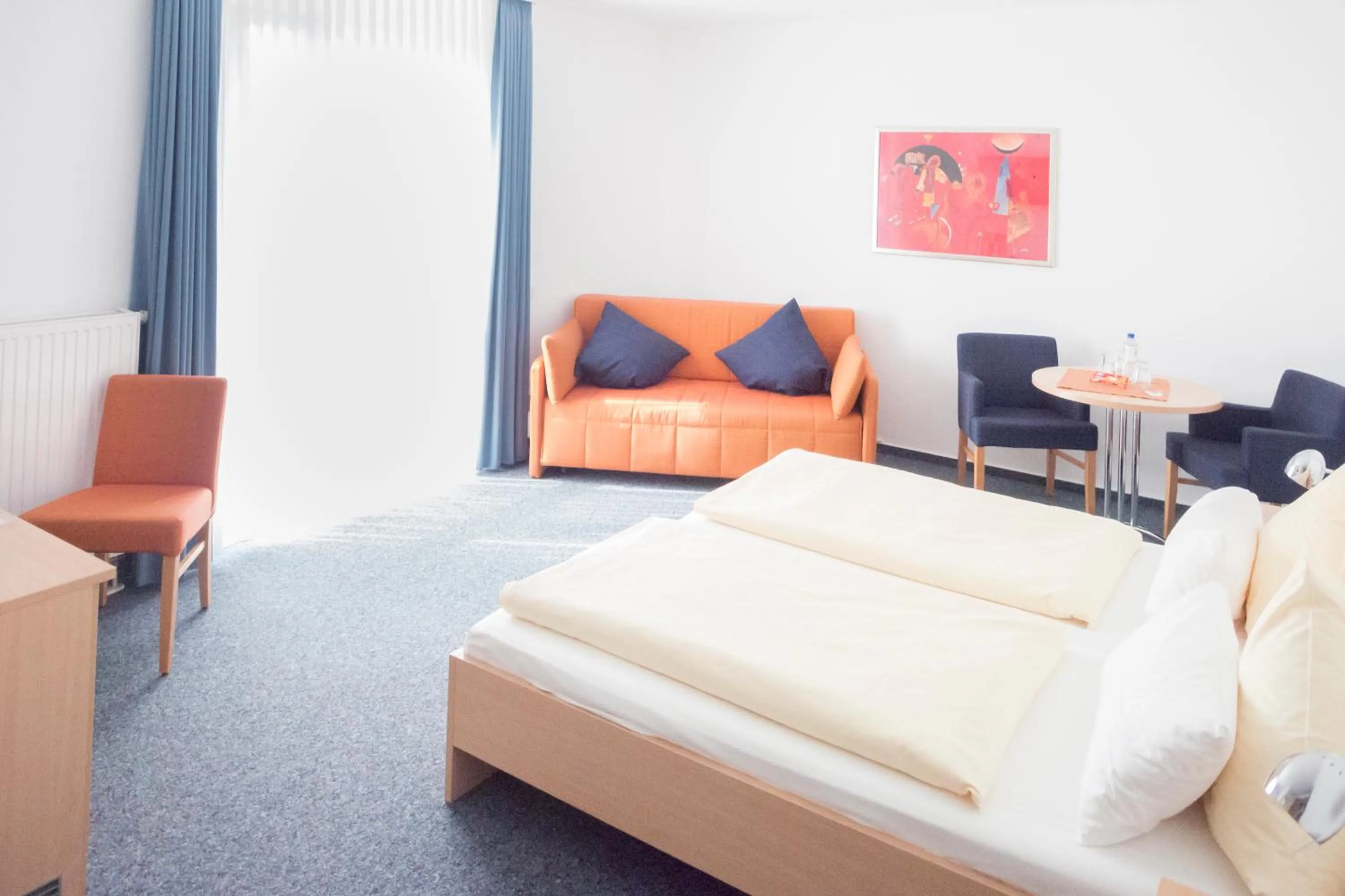 Photo of the whole room, Bed in Johanniter Gästehaus