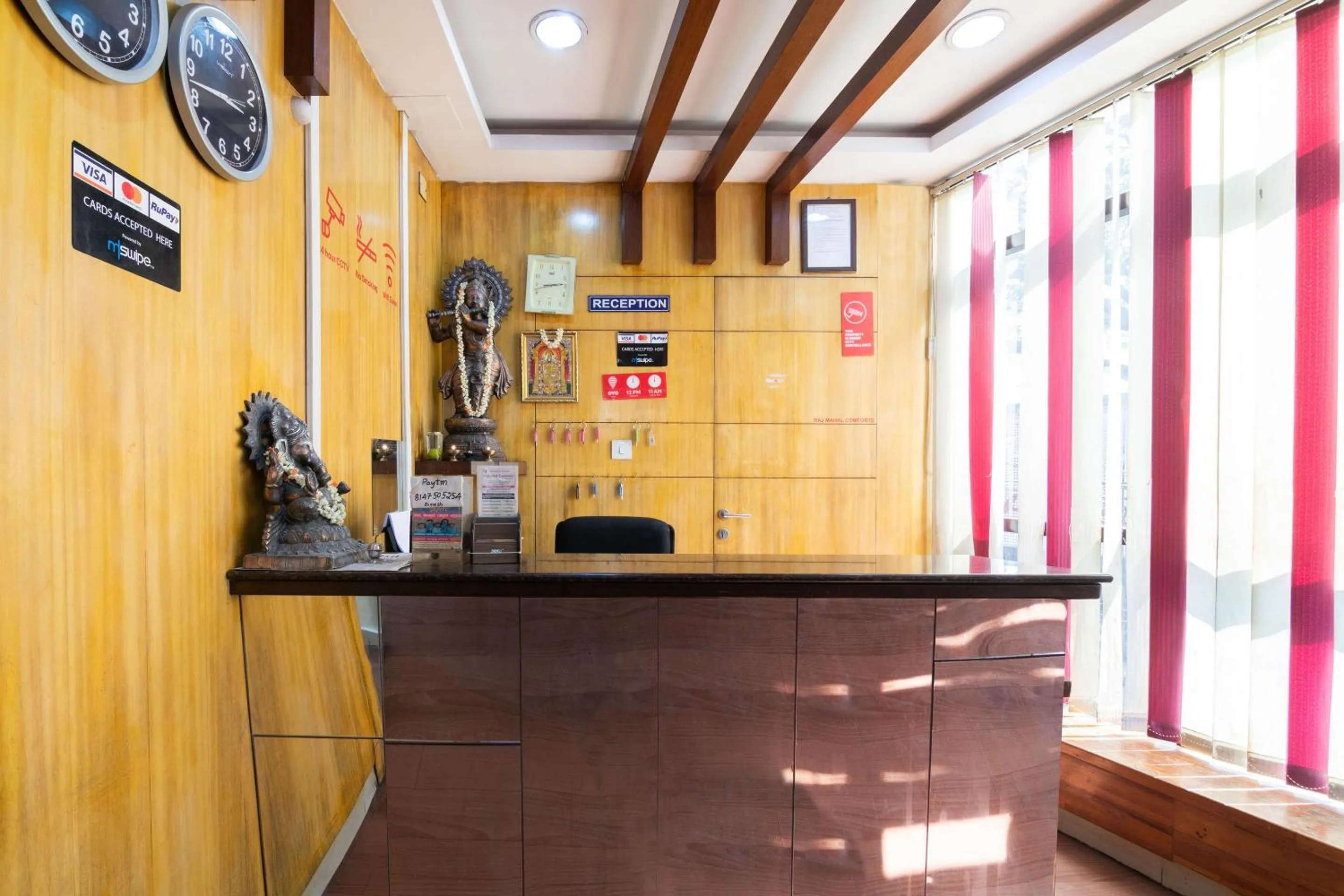 Lobby or reception in Hotel O Rajmahal Boarding & Lodging